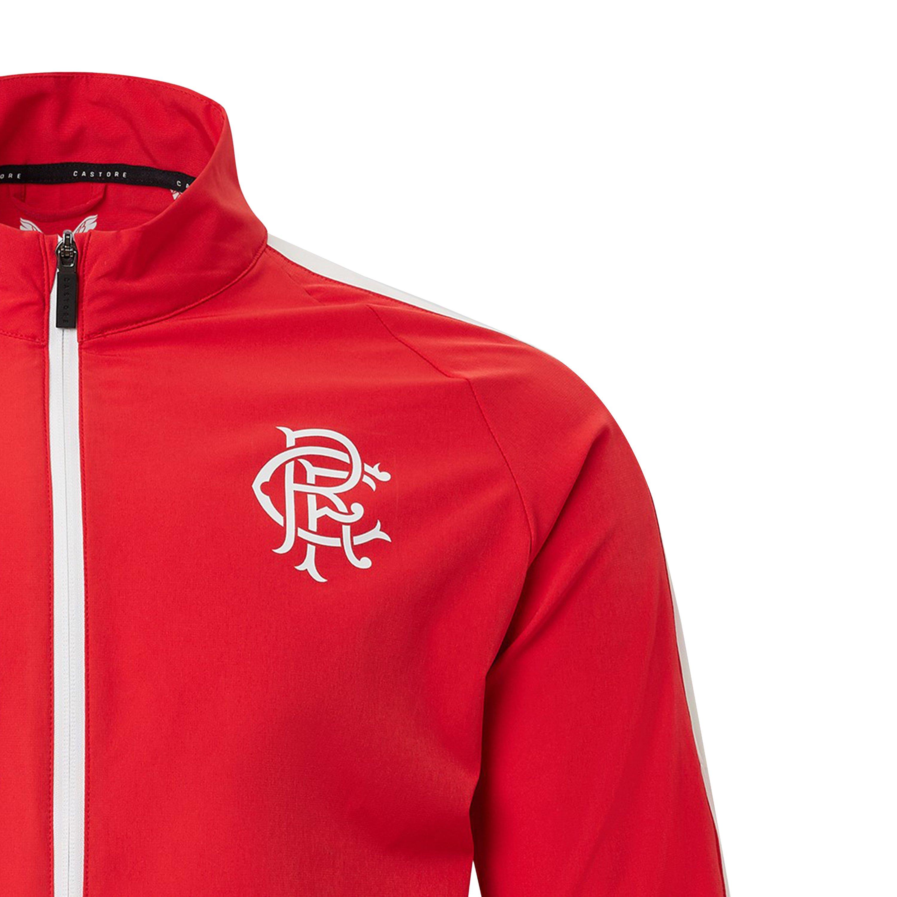 Rouge - Castore - Men's Rangers Anthem Licenced Tracksuit Top - 4