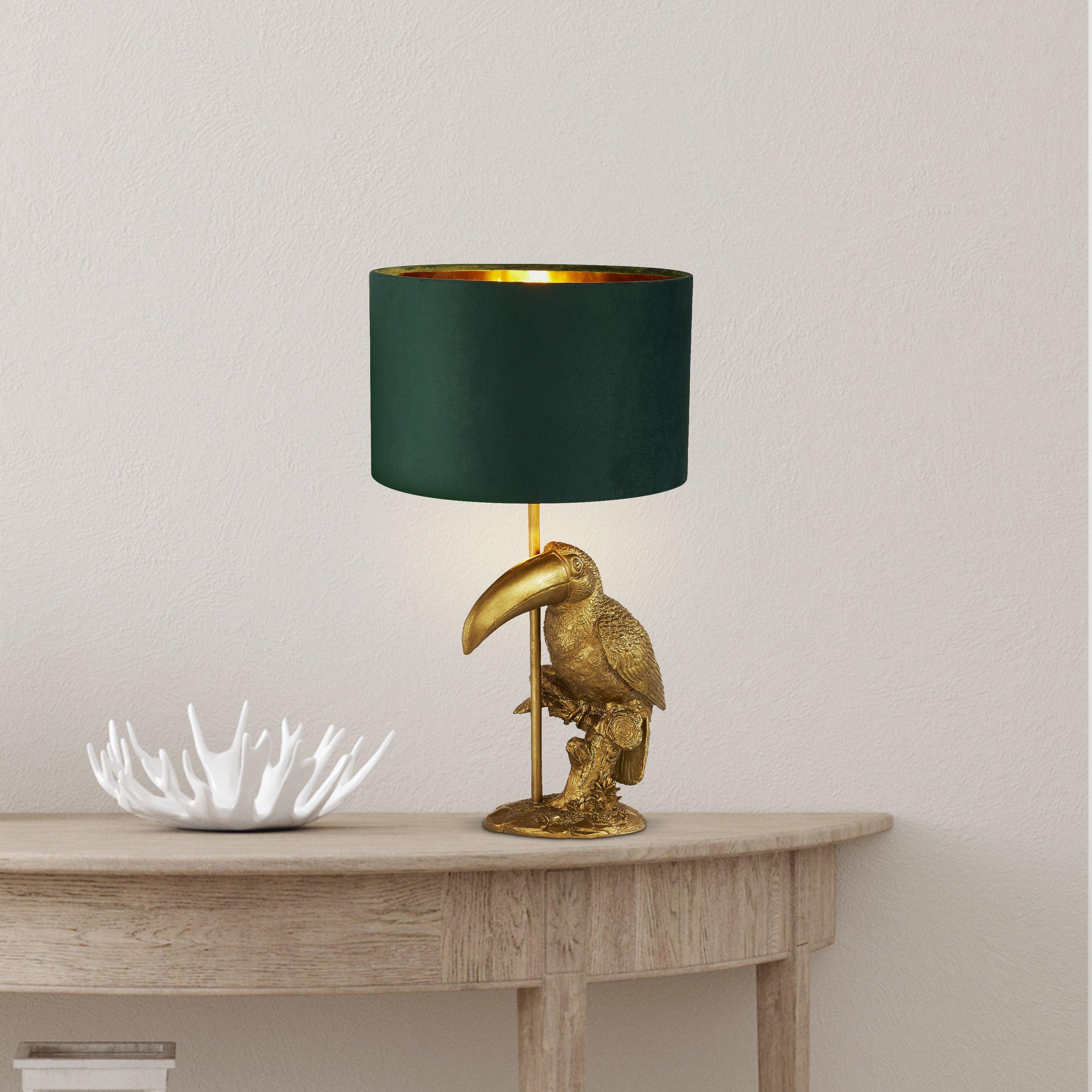 Gold - Lighting Collection - Toucan Table Lamp - 1