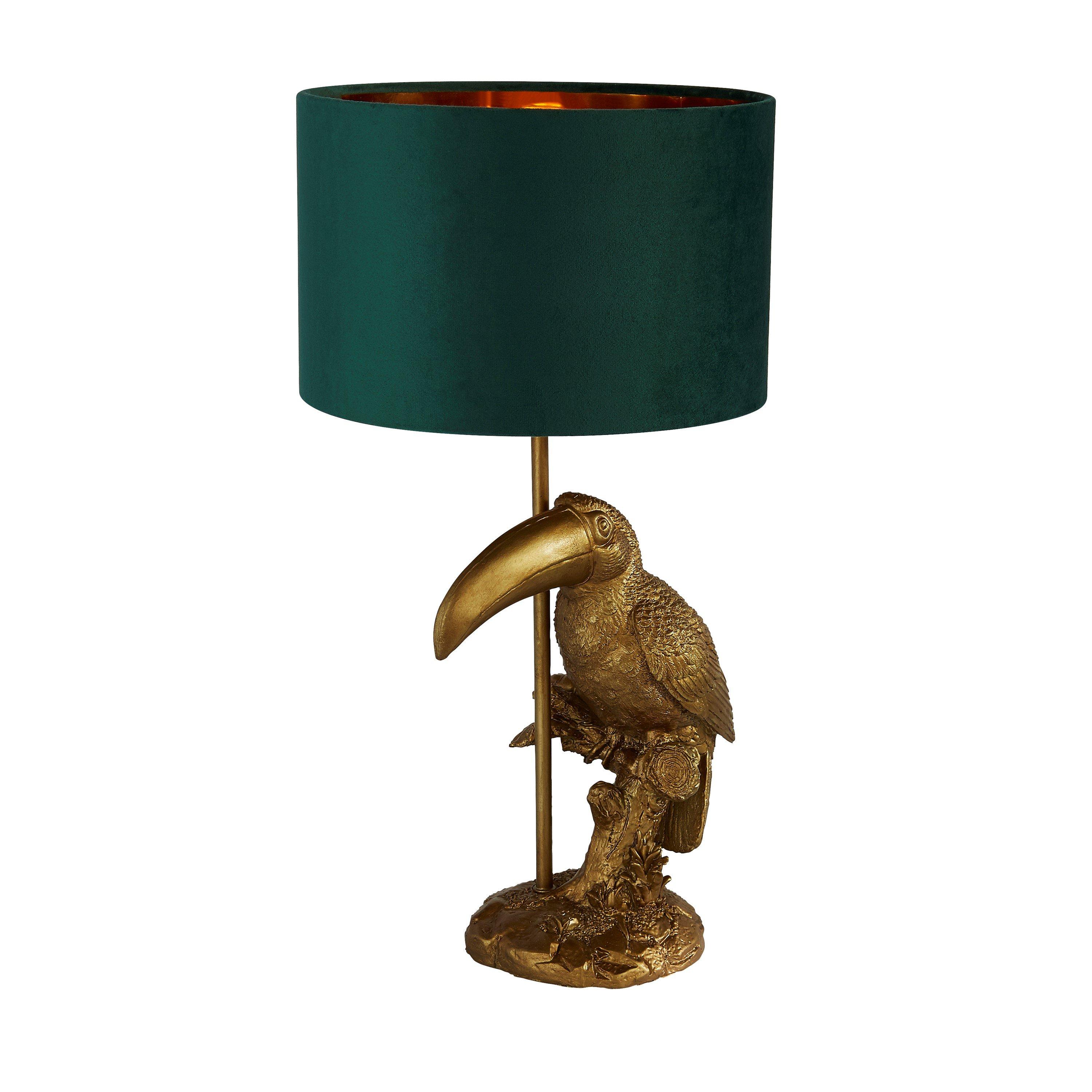 Gold - Lighting Collection - Toucan Table Lamp - 2