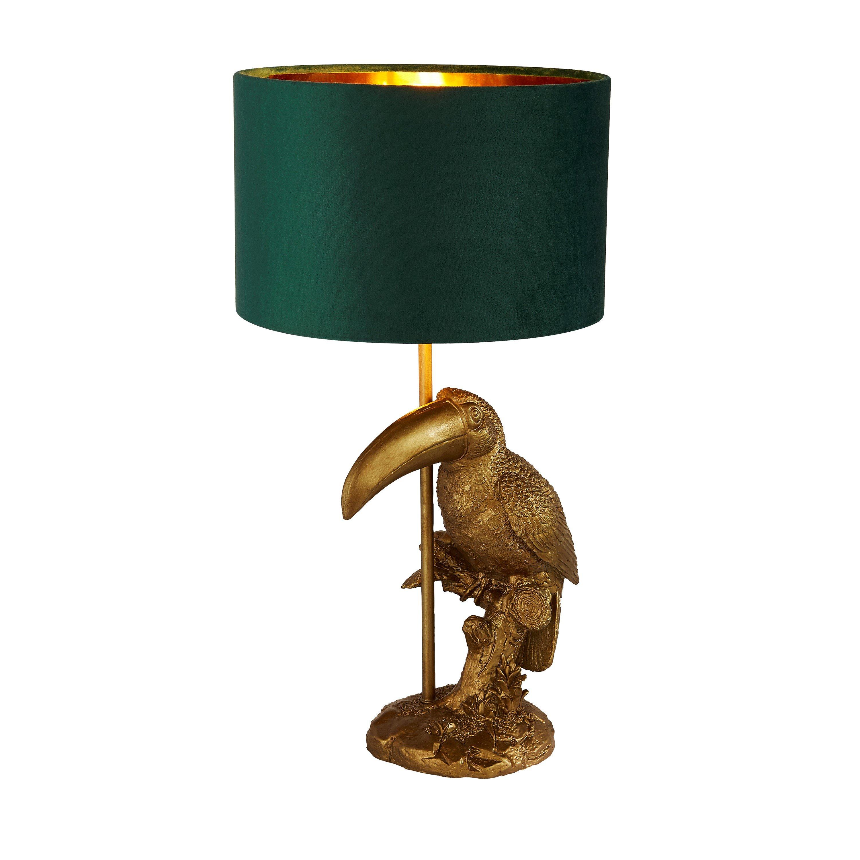 Gold - Lighting Collection - Toucan Table Lamp - 3