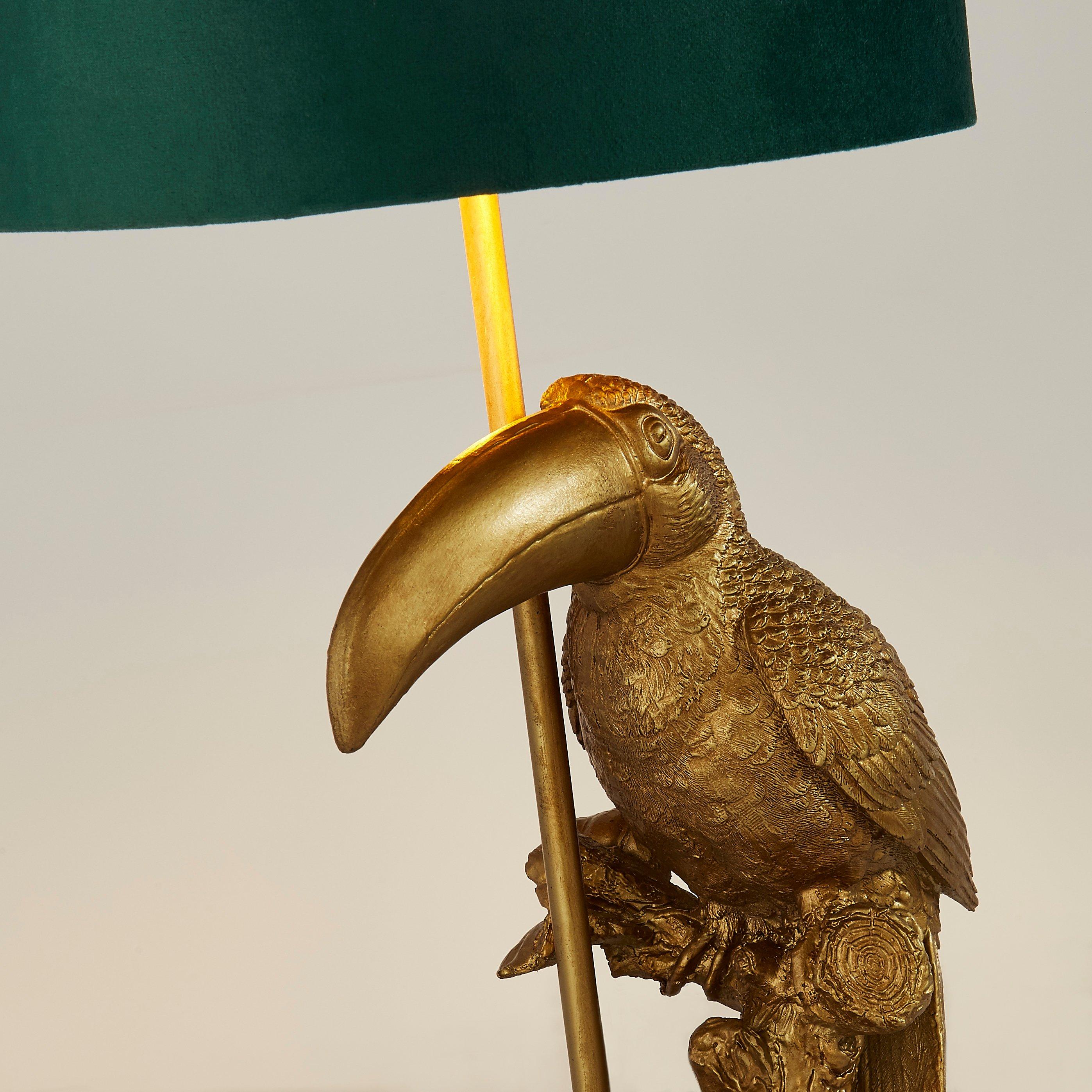 Gold - Lighting Collection - Toucan Table Lamp - 4