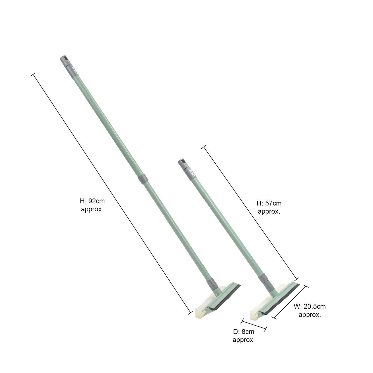 Grey - JVL - JVL Extendable Sponge Window Cleaner - Grey - 6