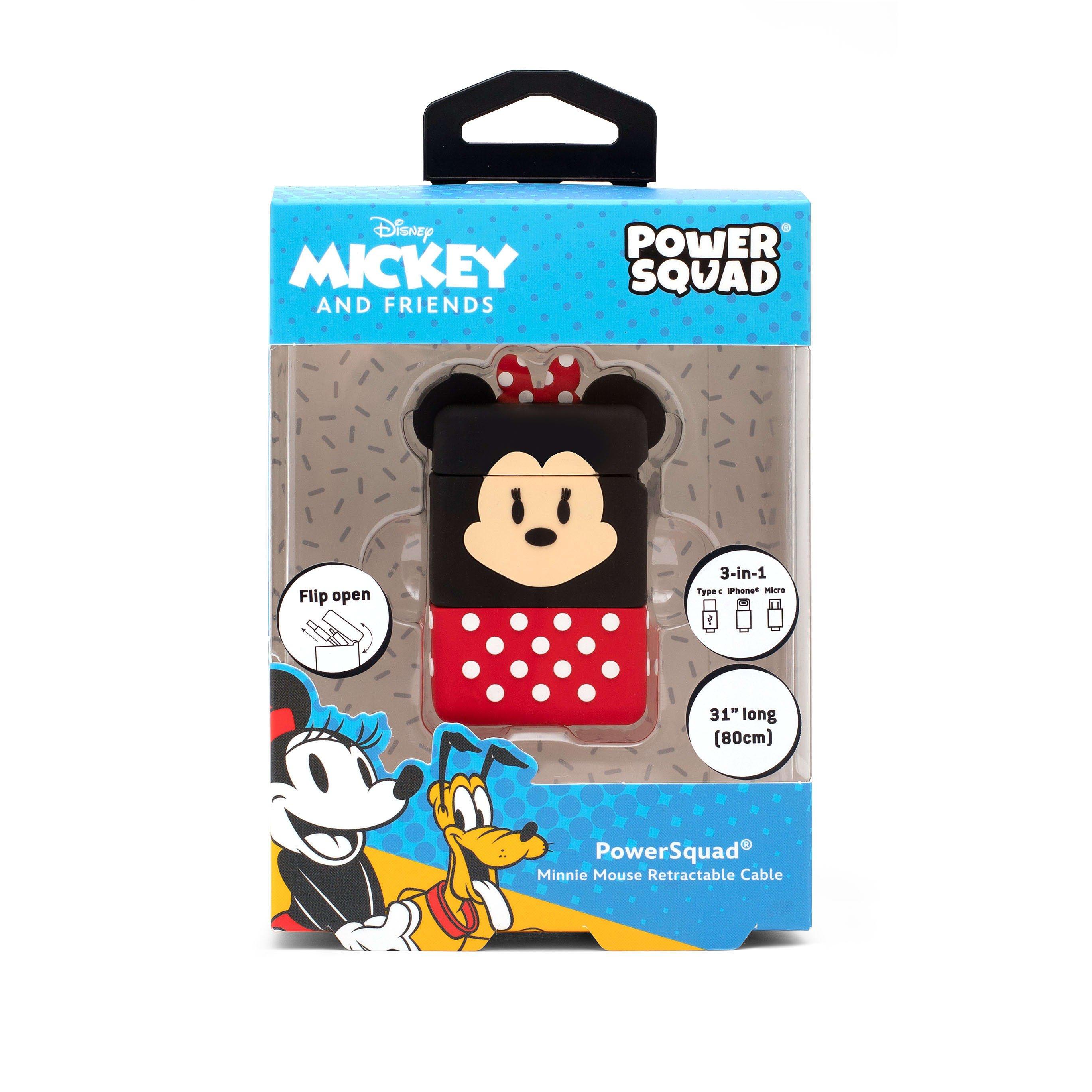 Merchandise - Disney - Minnie Mouse PowerSquad Flip Retractable Cable - 9