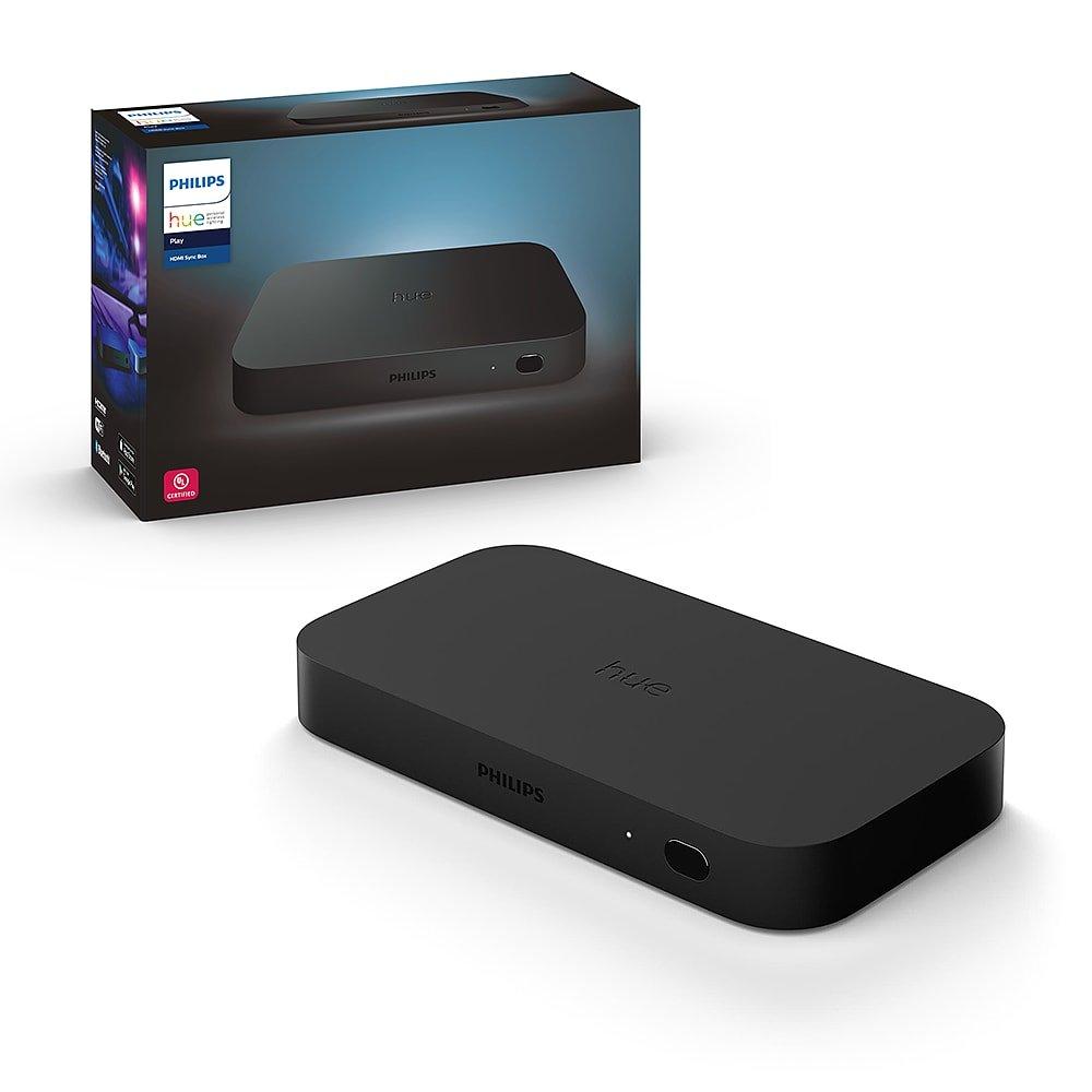 Black - Philips Hue - Play HDMI Sync Box - 1