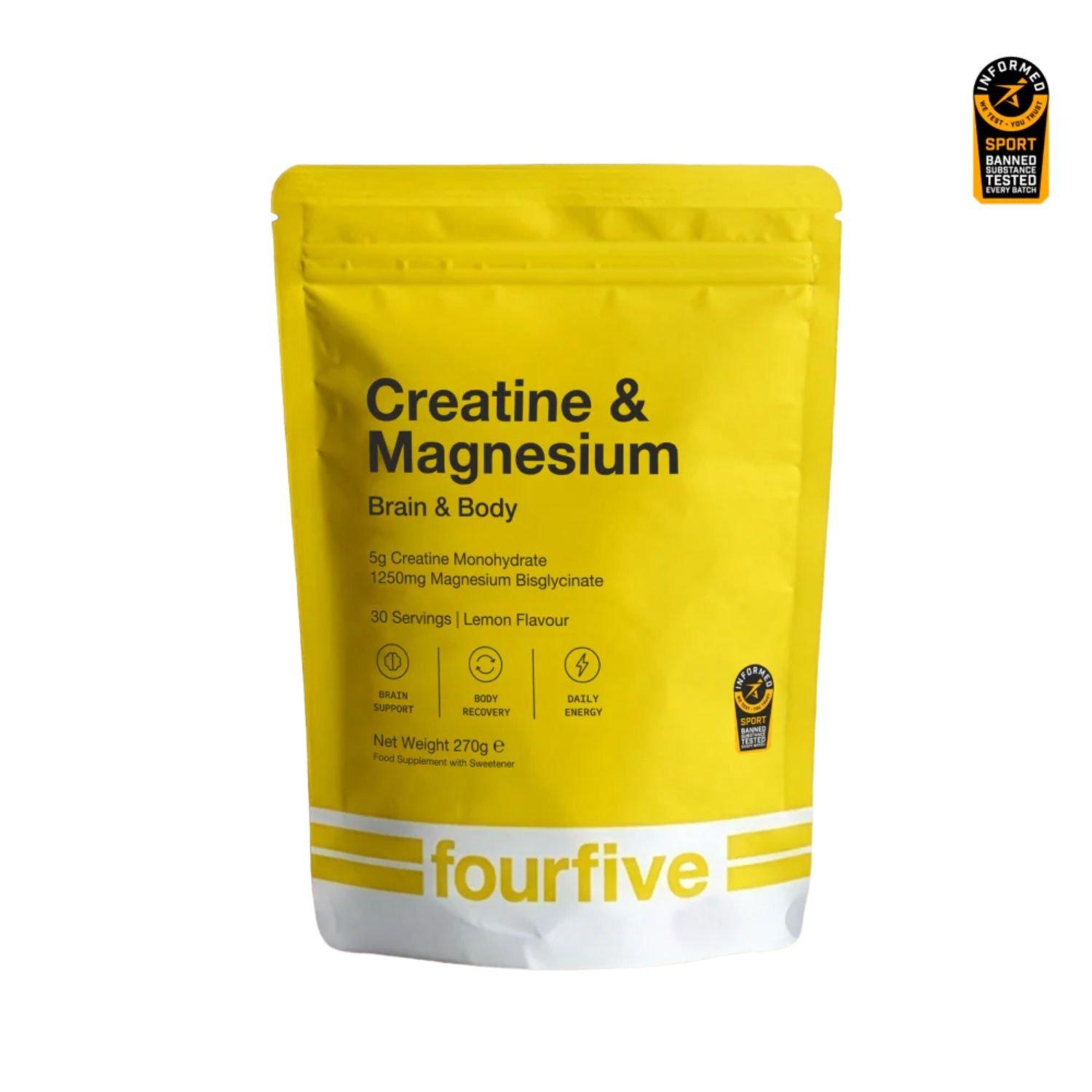 Neutral - FourFive - Fourfive Creatine & Magnesium 270g Pouch (30 Serves) - 1