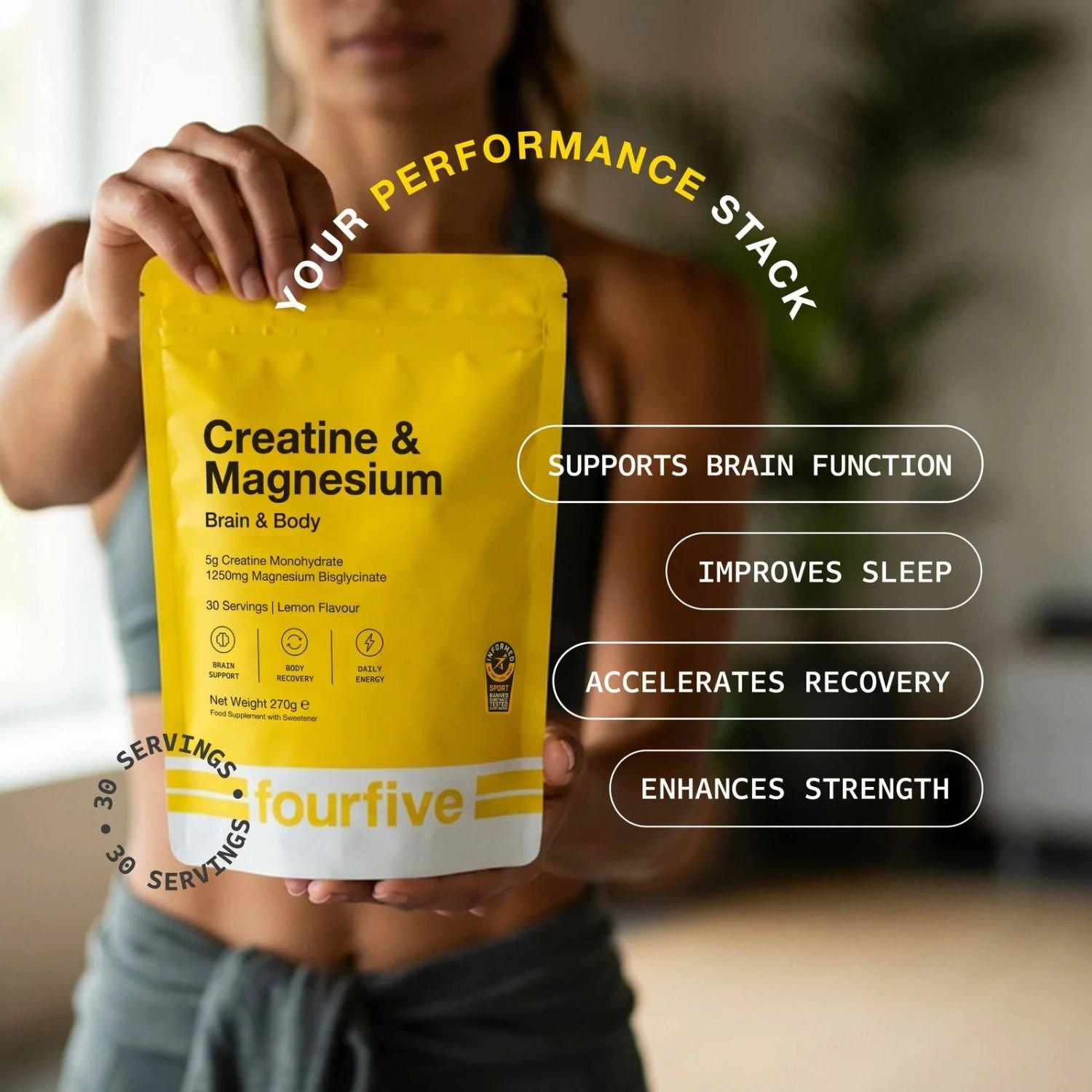 Neutral - FourFive - Fourfive Creatine & Magnesium 270g Pouch (30 Serves) - 2