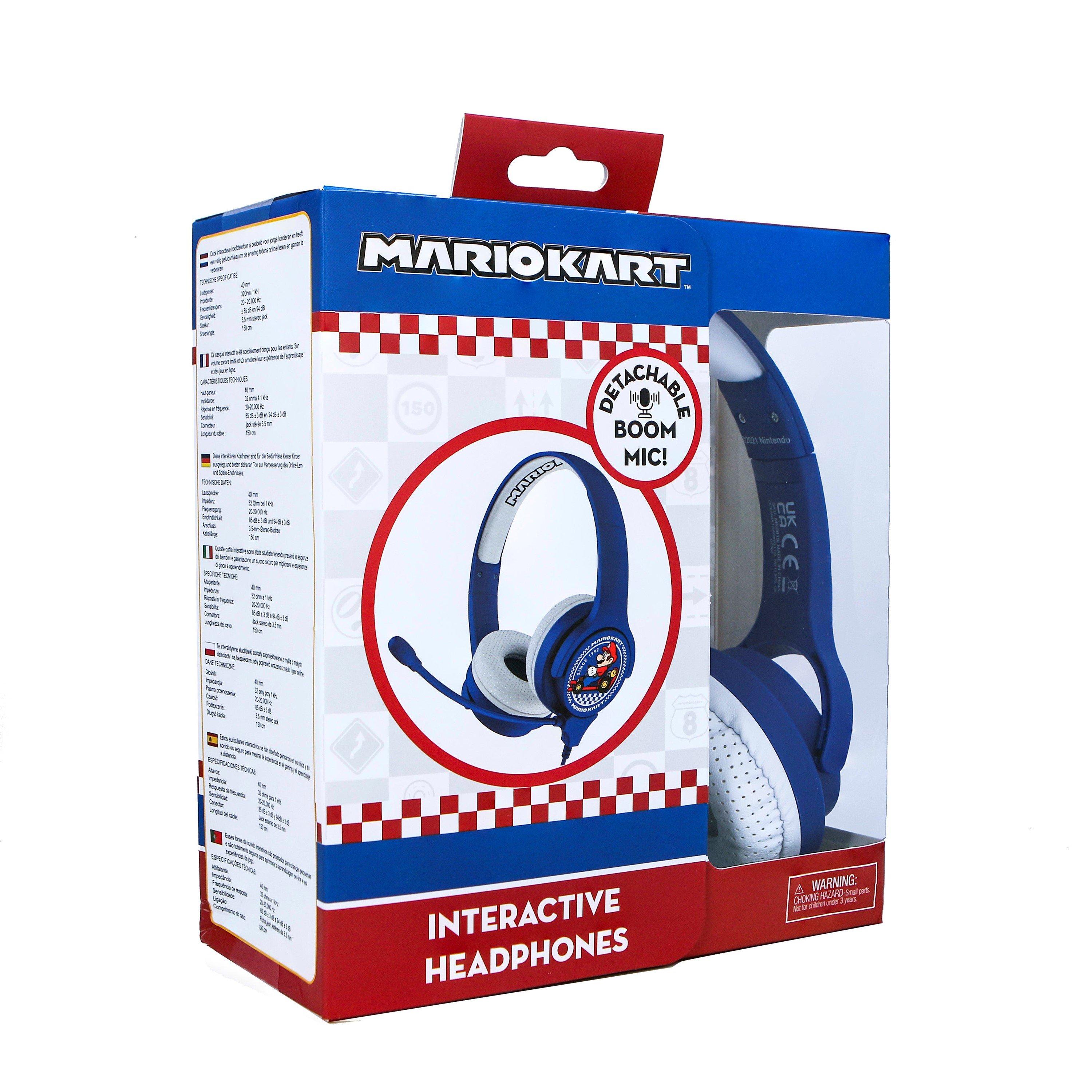 Nintendo Switch - Super Mario - Mario Kart Headphones With Boom Mic - 8