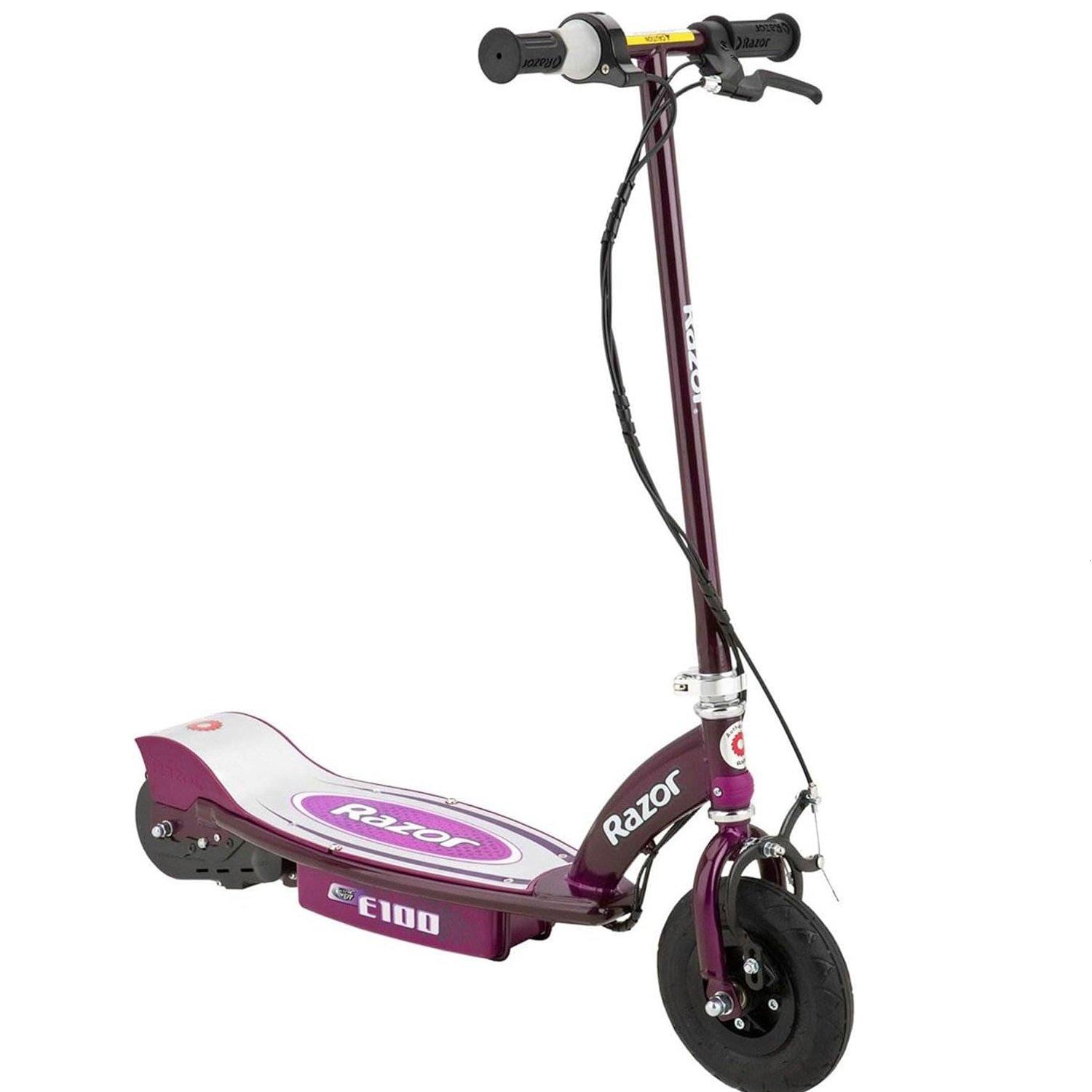 Purple - Razor - E100 - Purple - 1