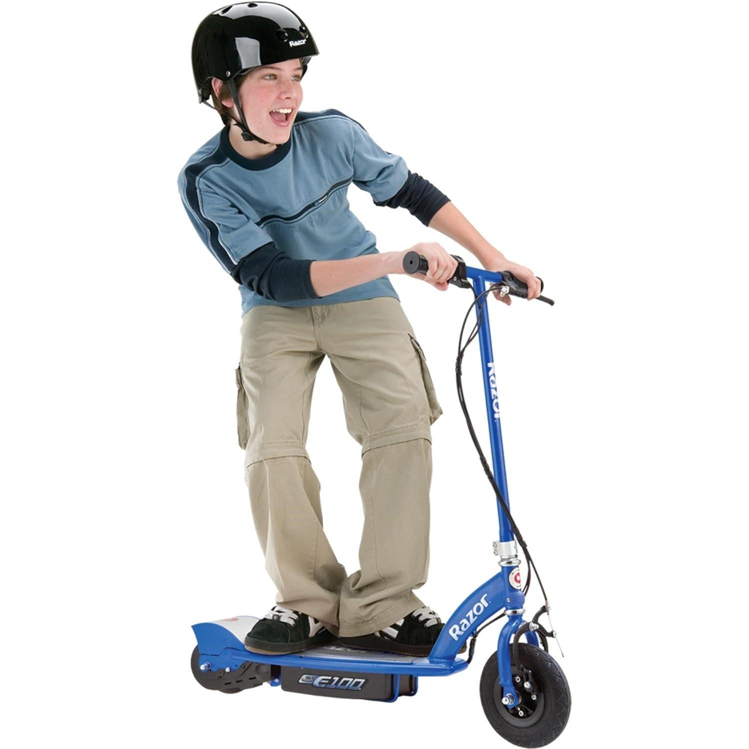 Blue - Razor - E100 - Blue - 3