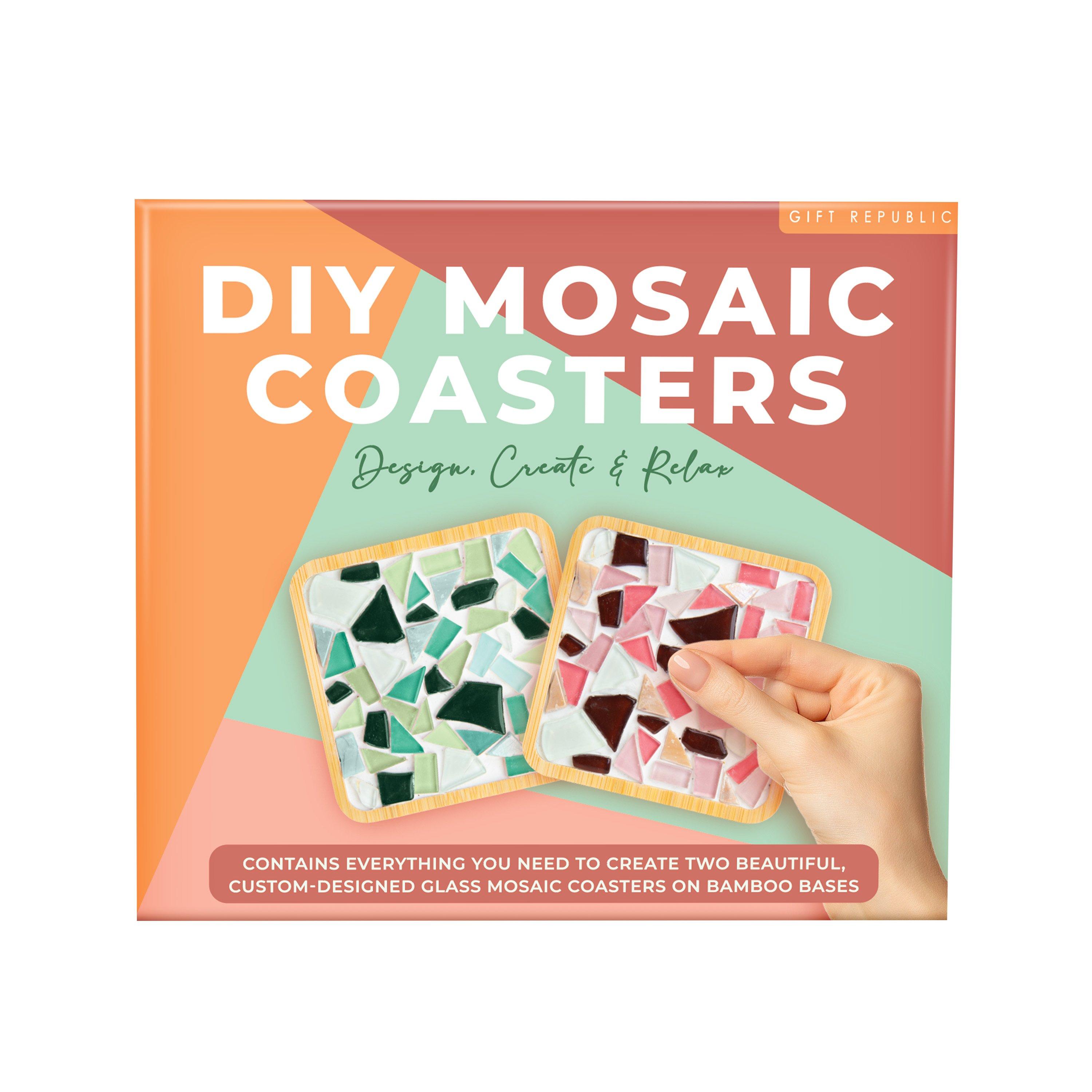 Multi - Gift Republic - DIY Mosaic Coasters Kit - 1