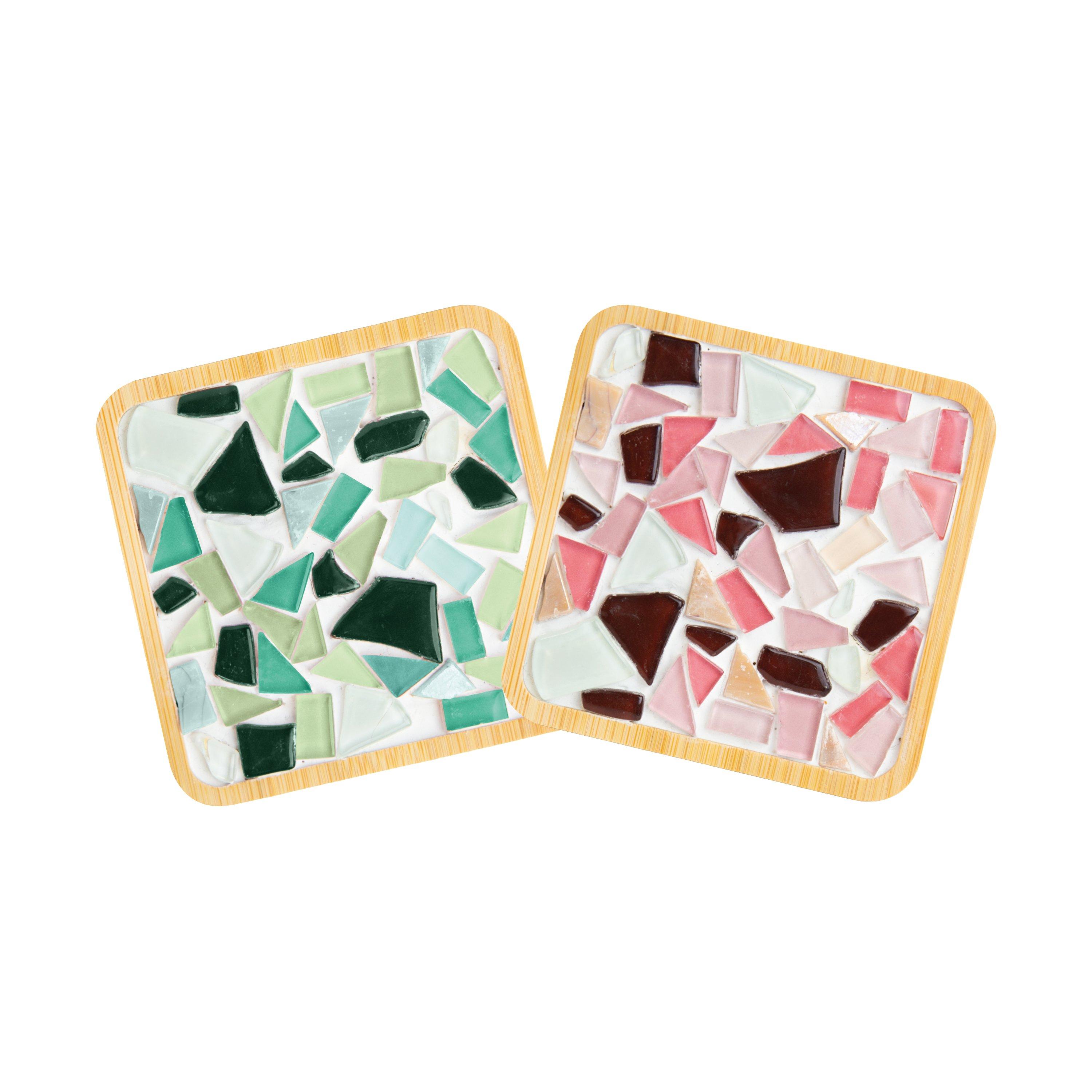 Multi - Gift Republic - DIY Mosaic Coasters Kit - 2