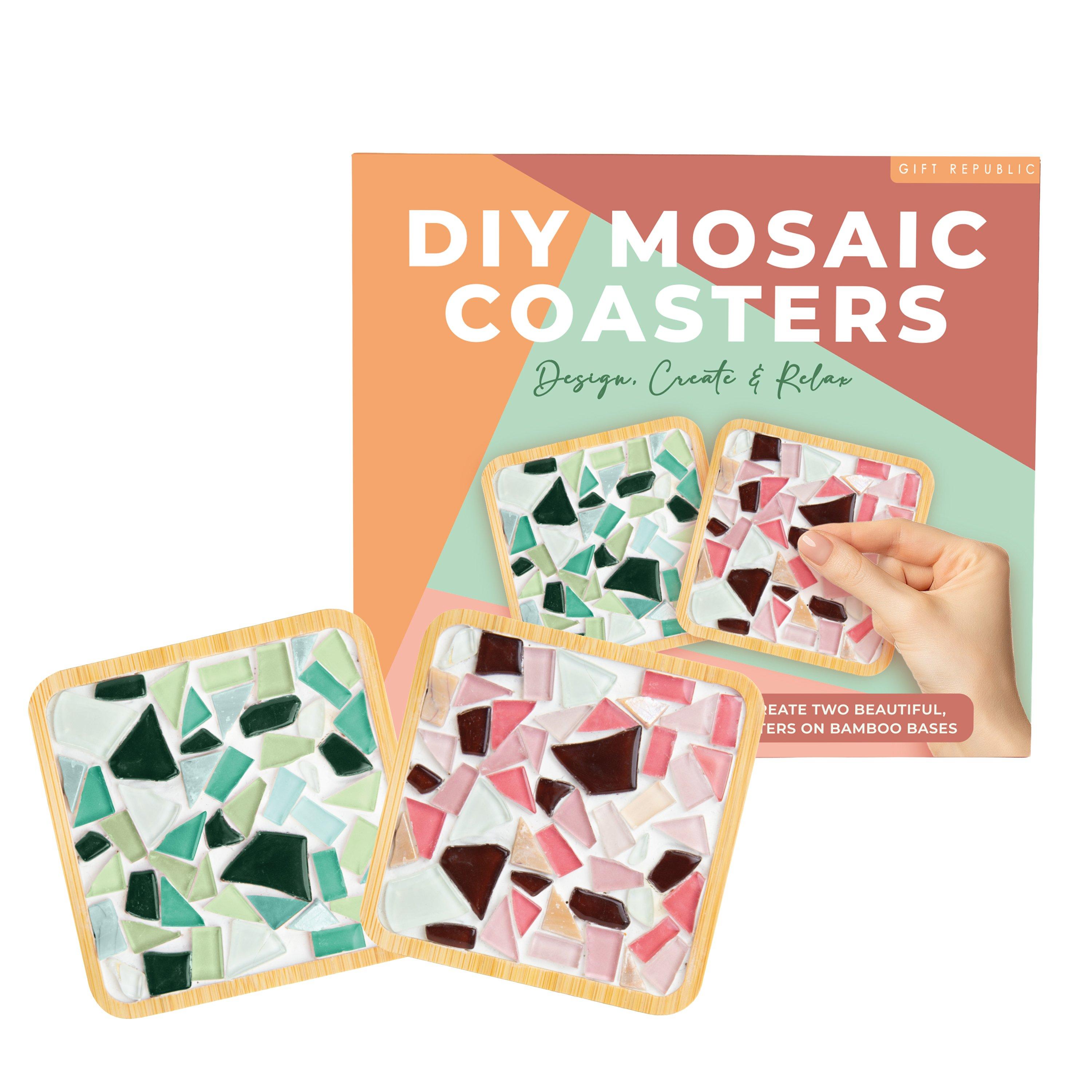 Multi - Gift Republic - DIY Mosaic Coasters Kit - 3