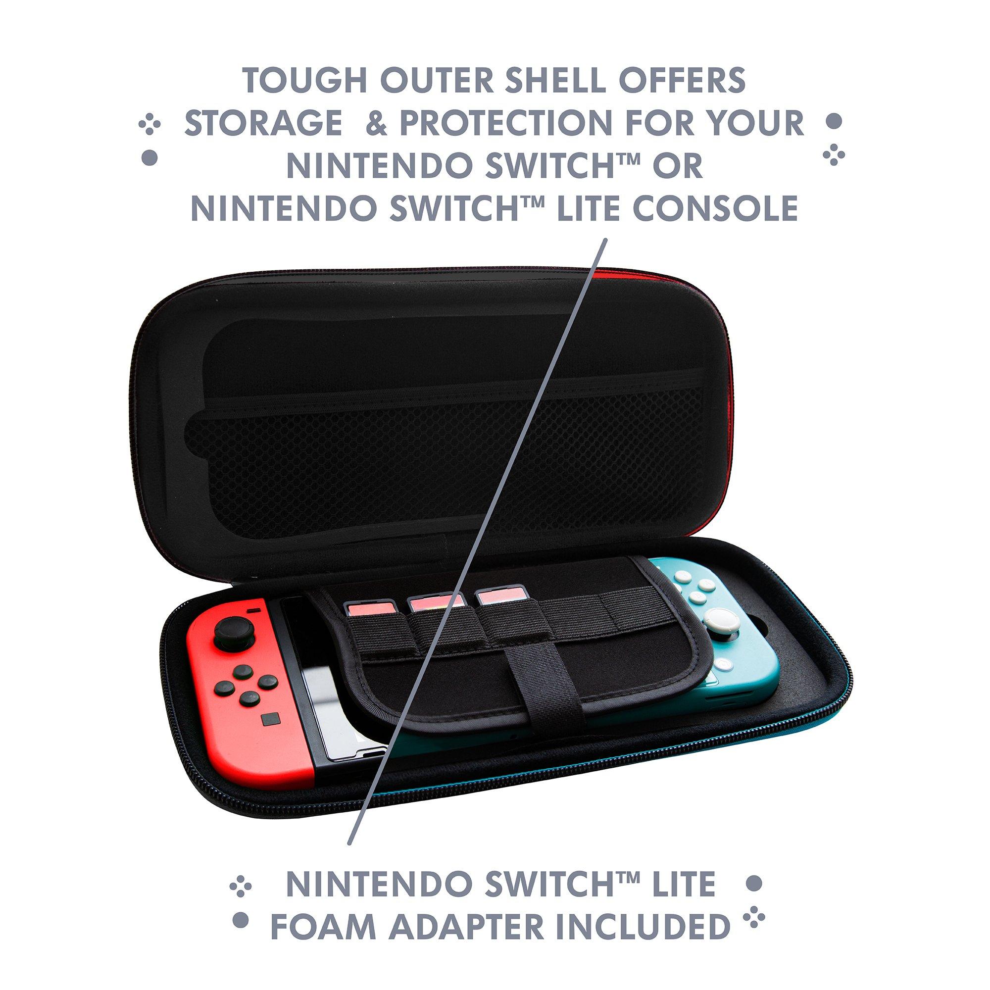 Zwart - Stealth - Premium Travel Case for Nintendo Switch - 5