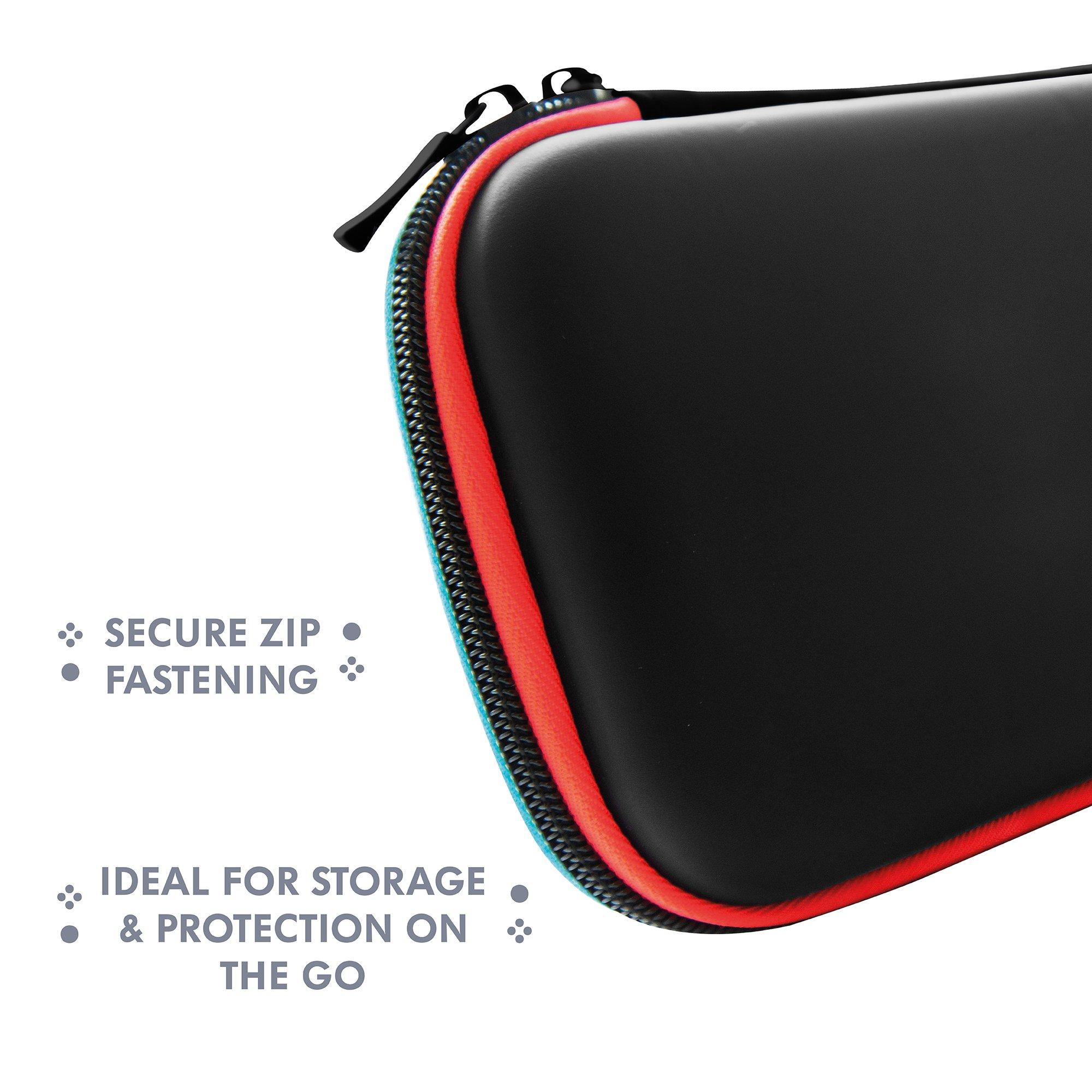 Zwart - Stealth - Premium Travel Case for Nintendo Switch - 6