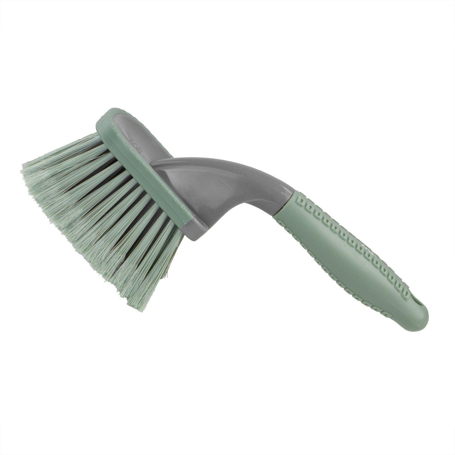 Grey - JVL - JVL Heavy Duty Multi-Purpose Brush - Short Handle - 2