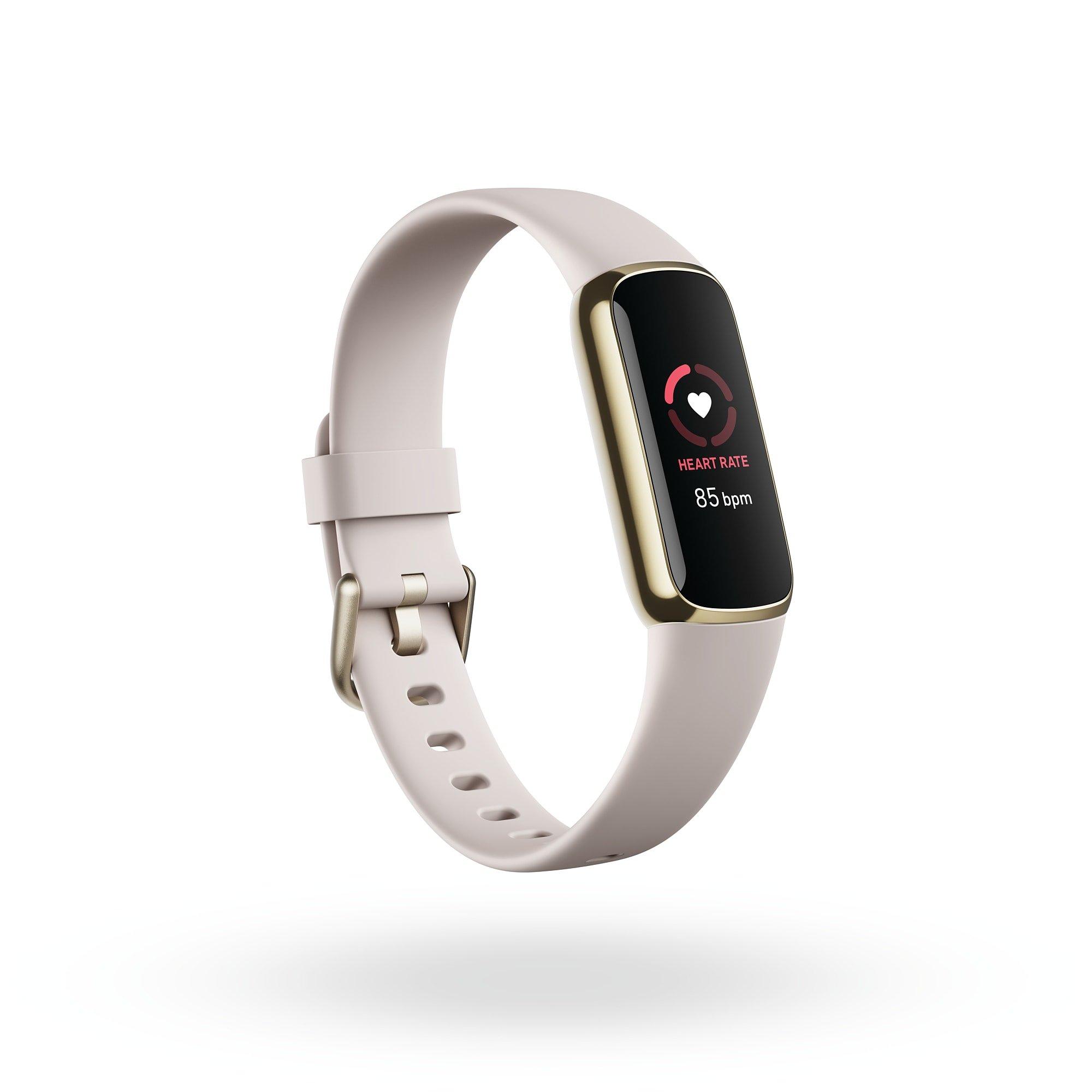 Electronics - Fitbit - FitBit Luxe,Soft Gold/White - 3