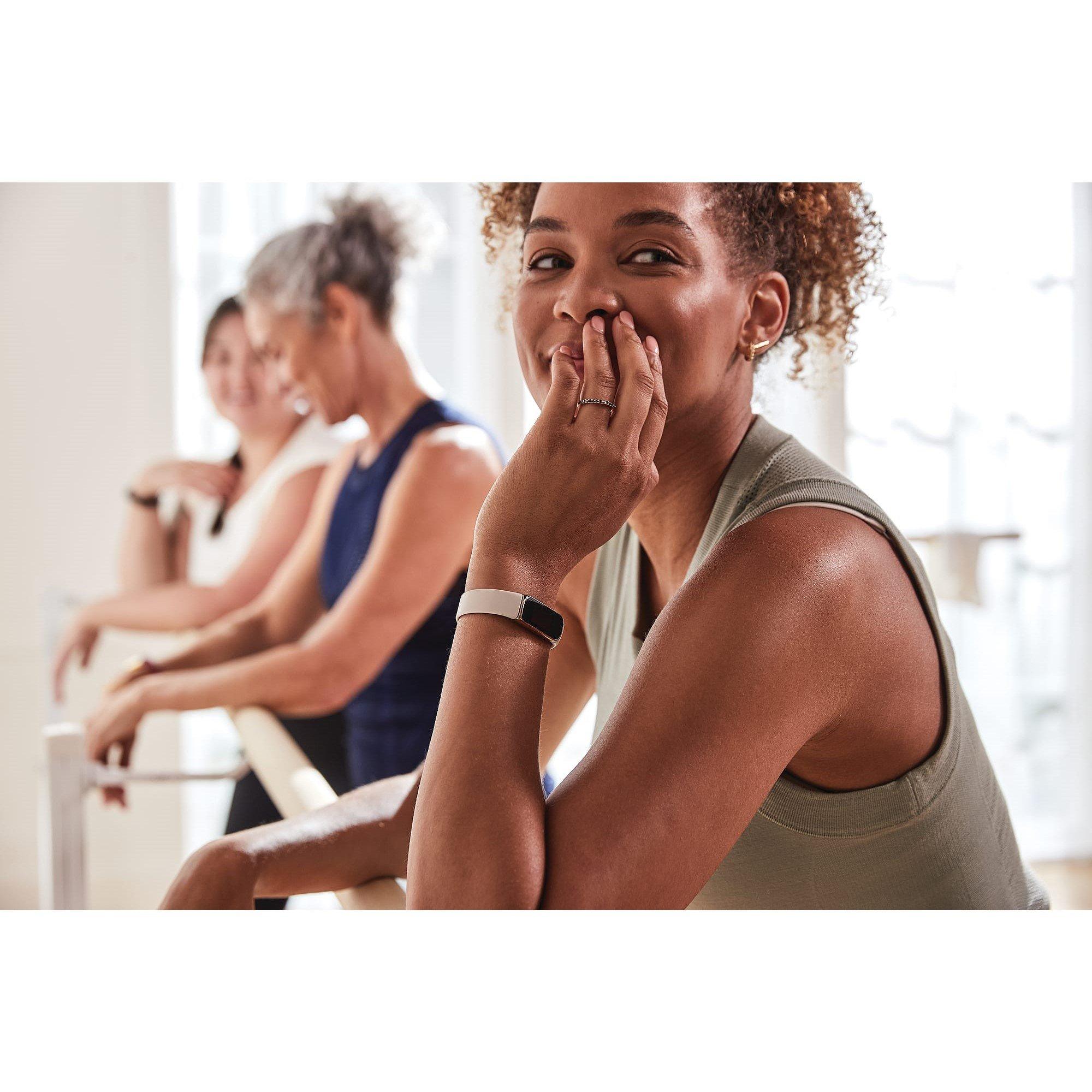 Electronics - Fitbit - FitBit Luxe,Soft Gold/White - 10