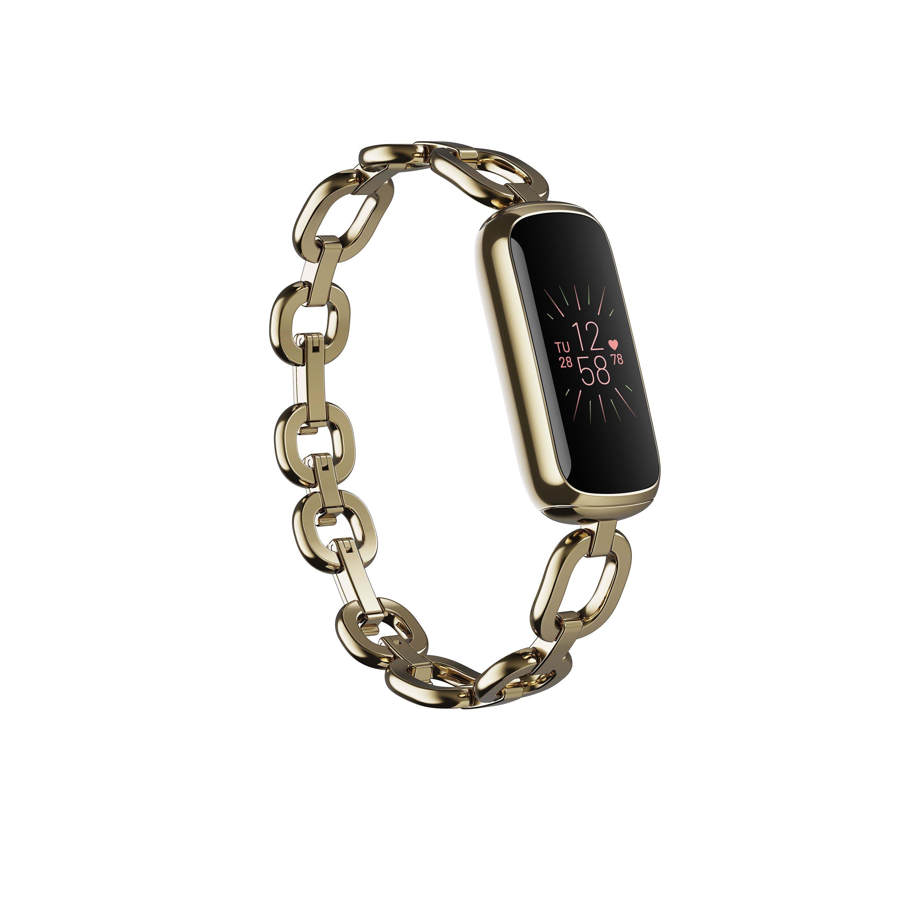 Electronics - Fitbit - FitBit Luxe Special Edition,Soft Gold/Peony - 1