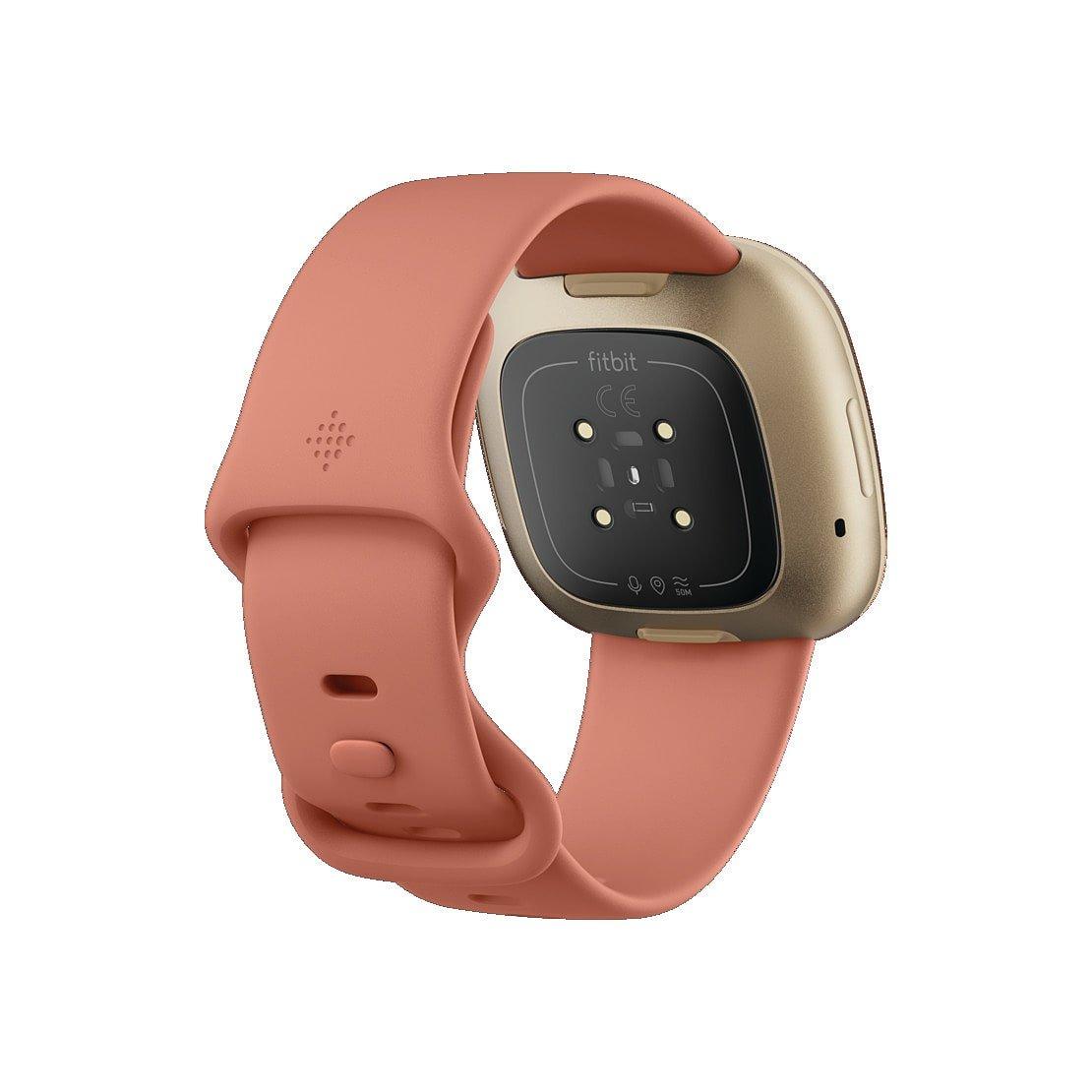 Elektronik - Fitbit - FitBit Versa 3 Pink Clay/Soft Gold - 4