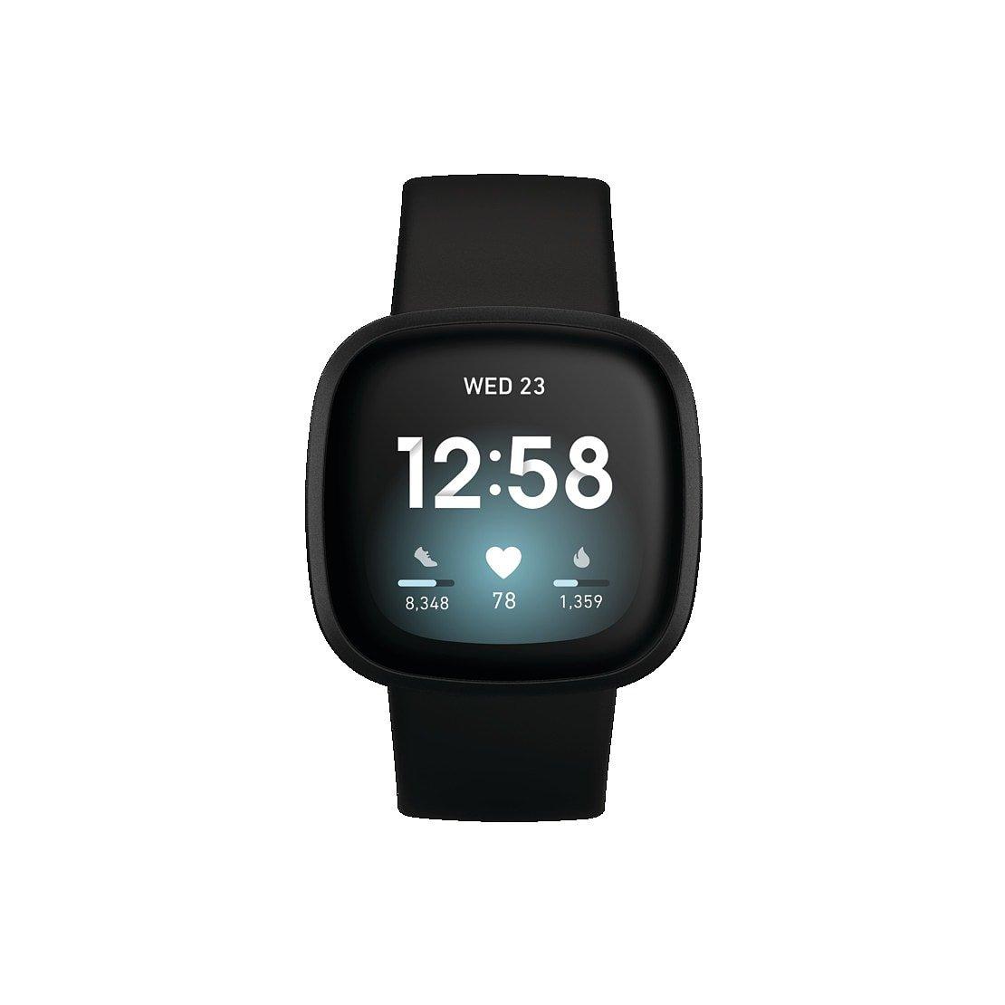 Elektronica - Fitbit - FitBit Versa 3 Black - 3
