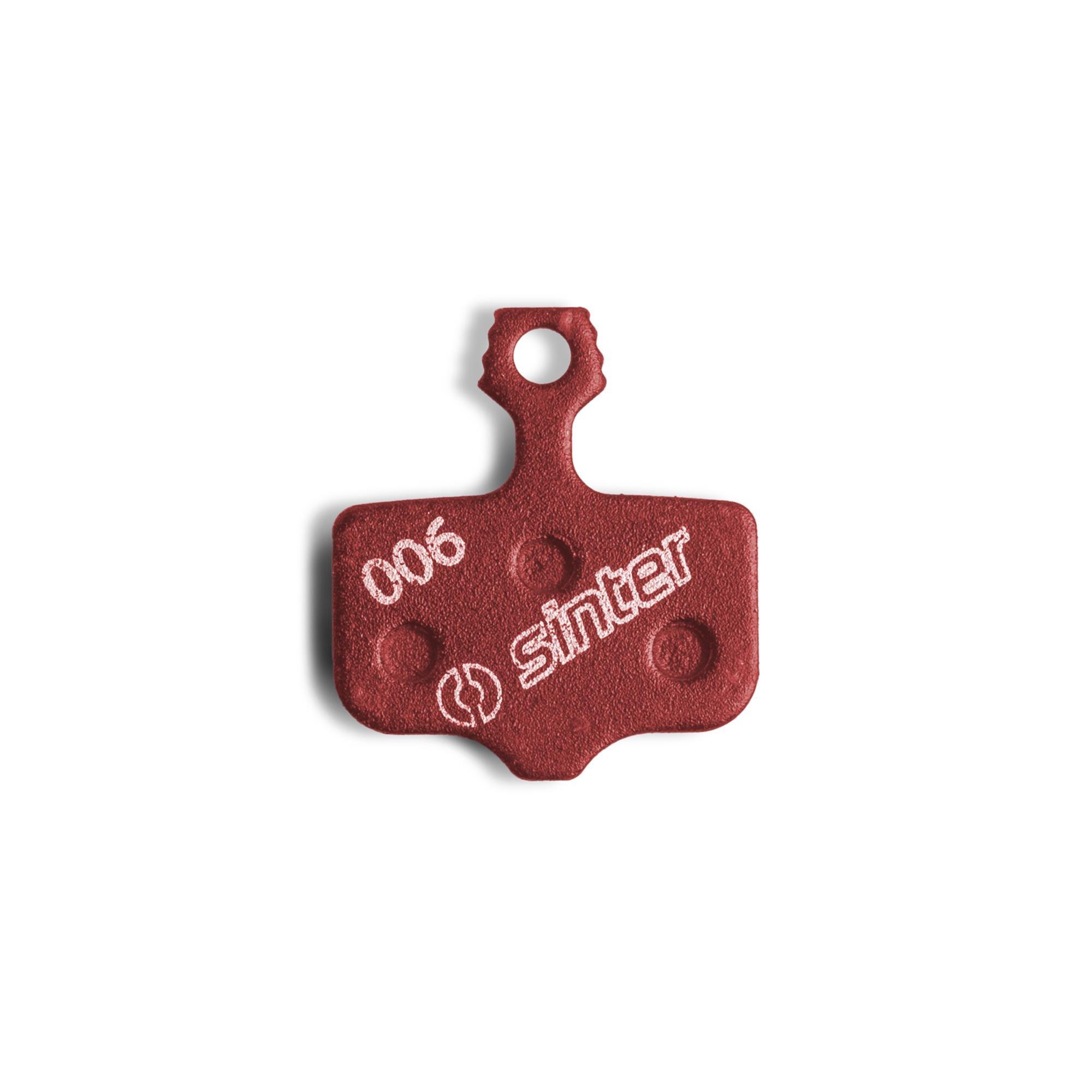 Sinter  06 Sram (Axs Road Xx Level) Disc Brake Pads - Red - NO SIZE