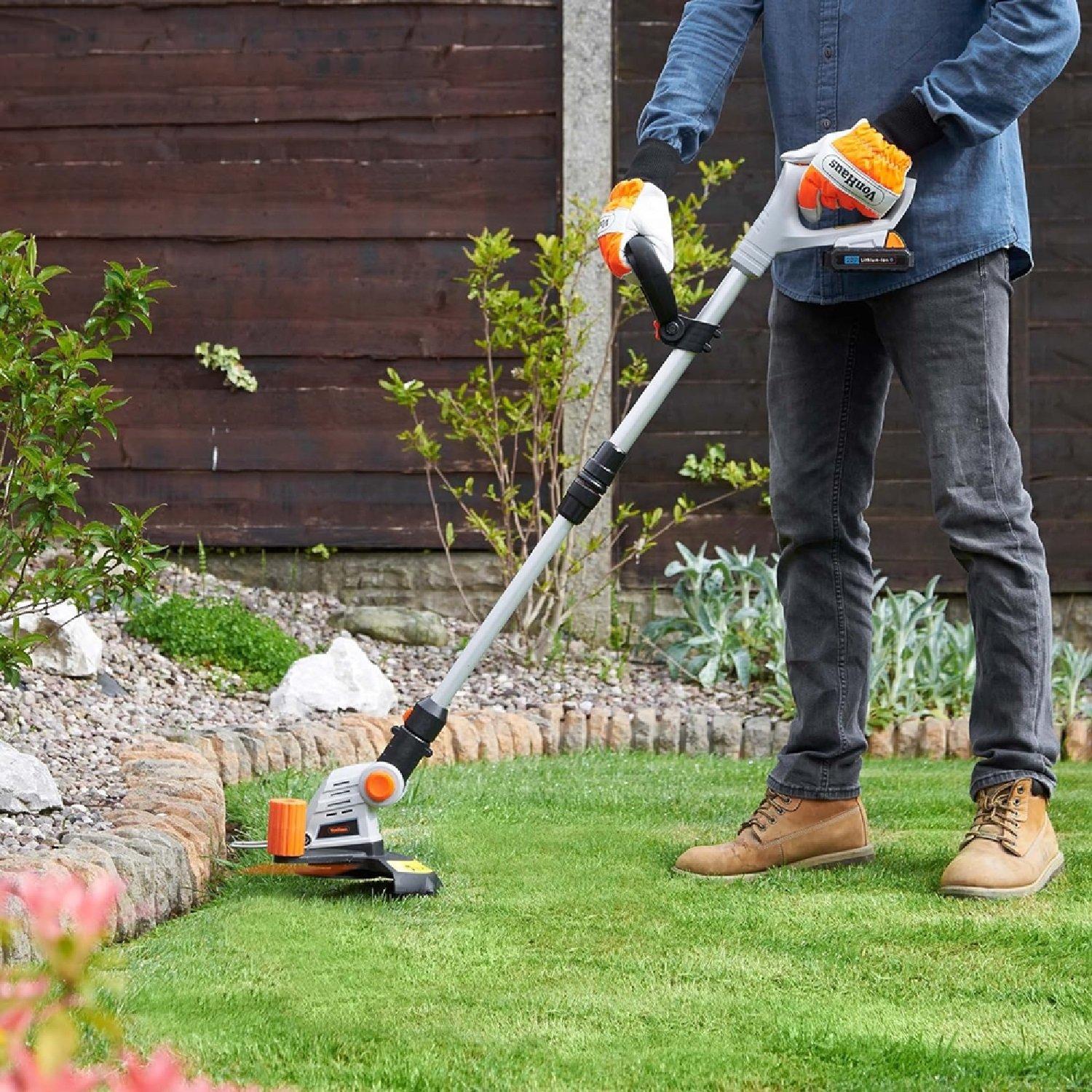 Grey - VonHaus - VonHaus Cordless Grass Trimmer – Electric - 9
