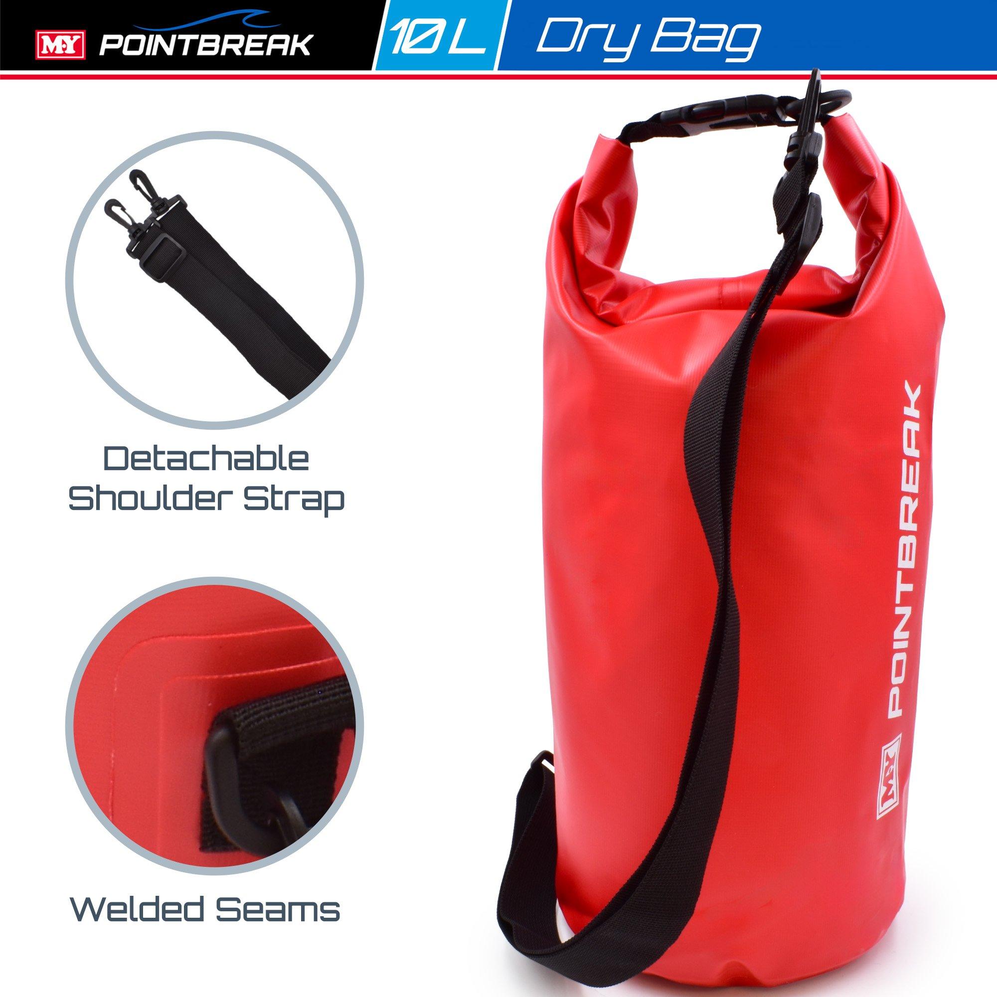 Red - Planet Direct - M.Y Point Break 10L Dry Bag - 4