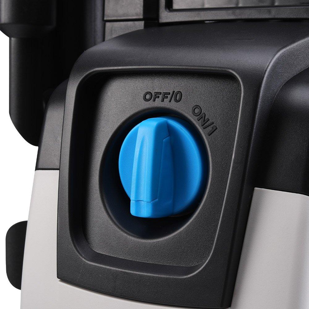 White And Black - Breeins - 90 bar Portable Electric High Pressure Washer - 5