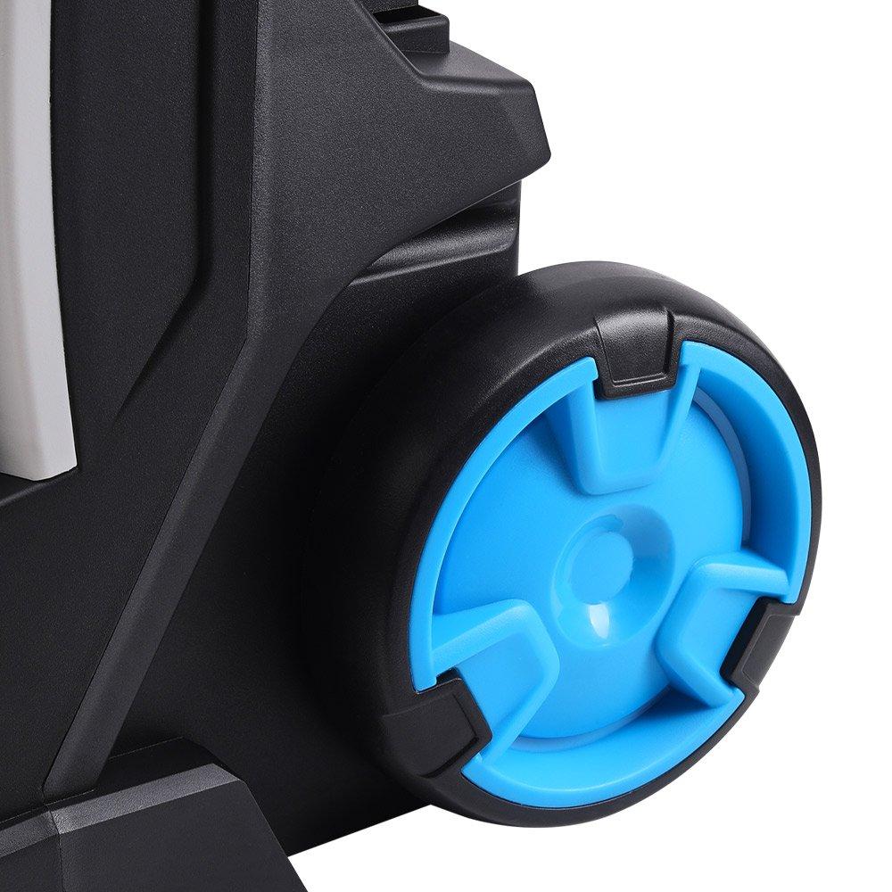 White And Black - Breeins - 90 bar Portable Electric High Pressure Washer - 7