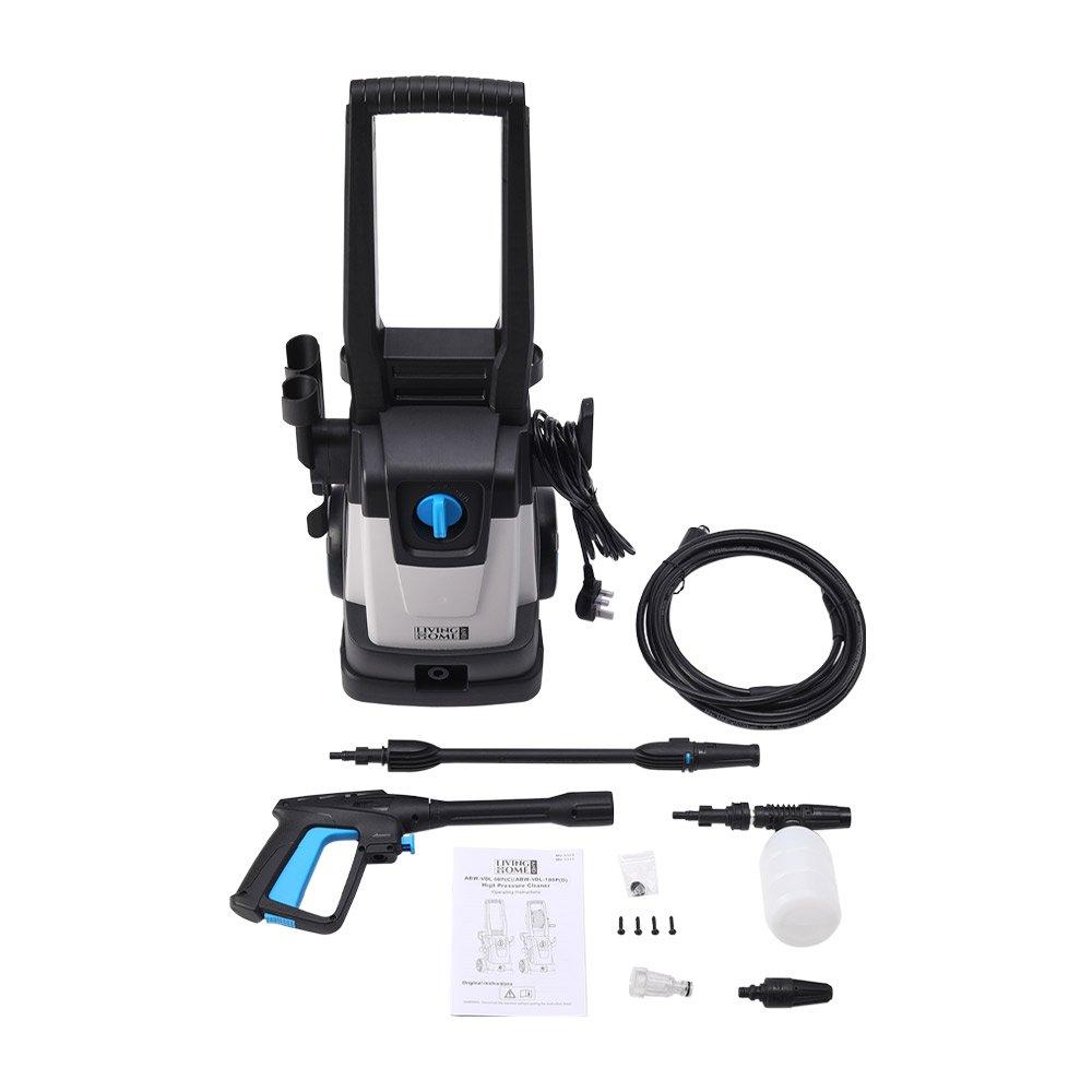 White And Black - Breeins - 90 bar Portable Electric High Pressure Washer - 9