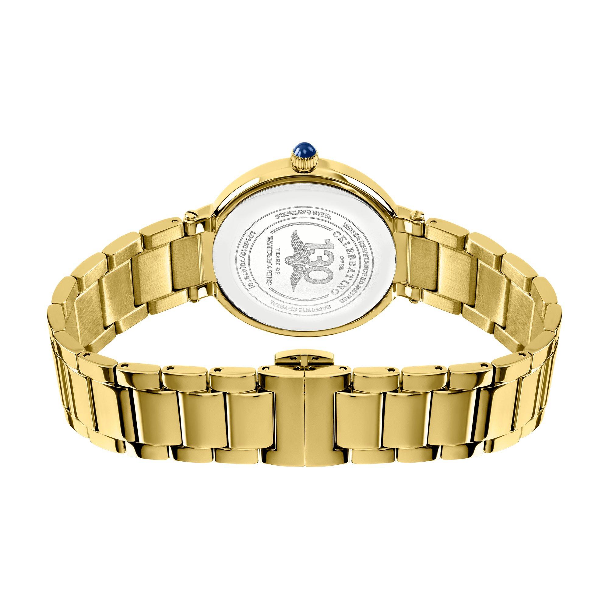 Gold - Rotary - Rotary Ladies Heritage Gold SS Bracelet Watch - 4