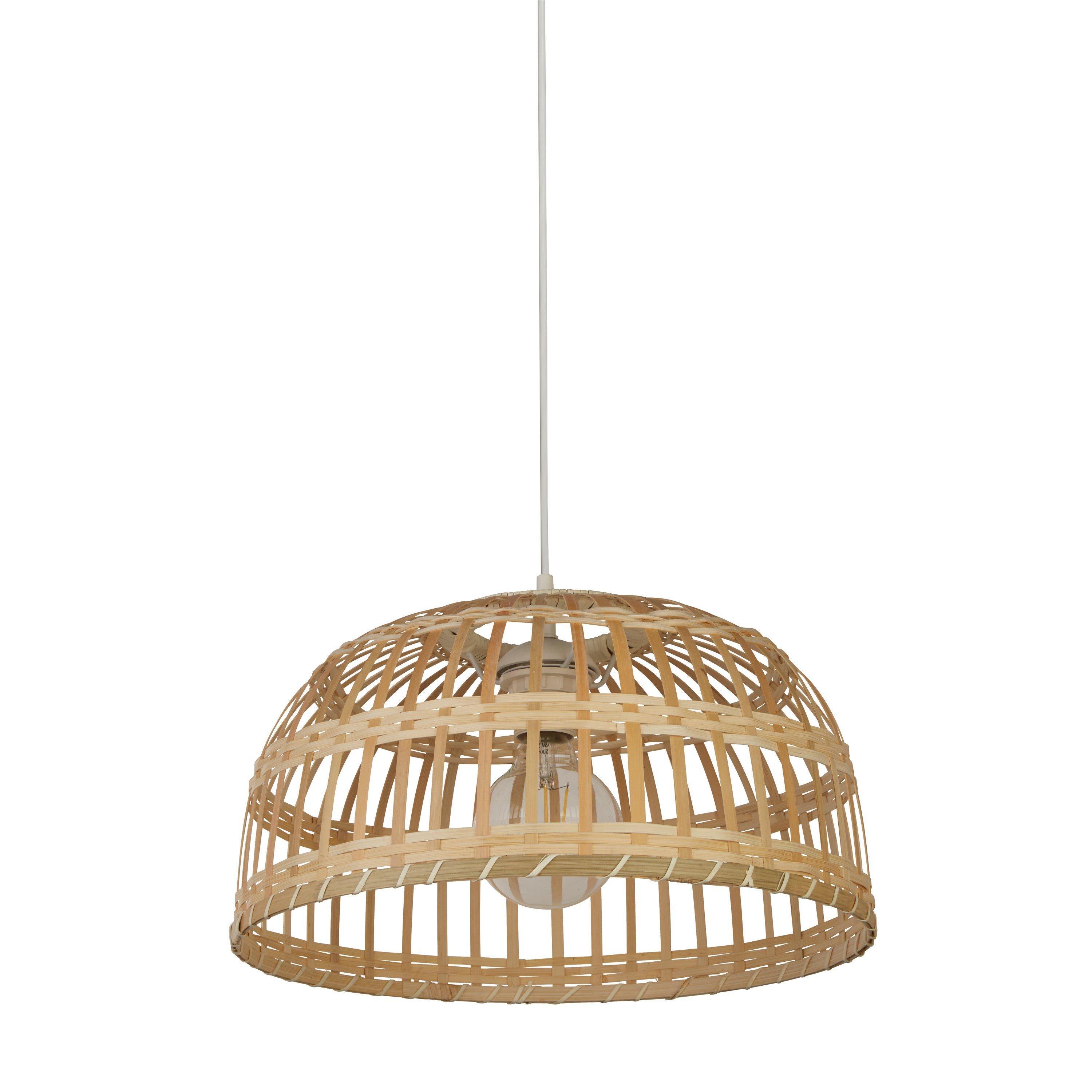 Natural - Lighting Collection - Bamboo Easy Fit Shade - 3