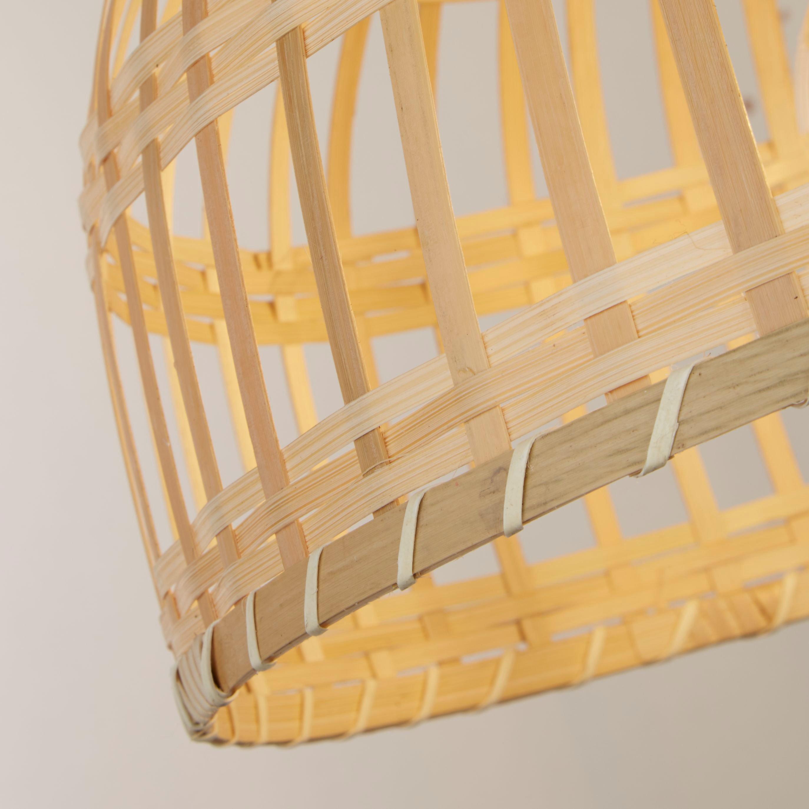 Natural - Lighting Collection - Bamboo Easy Fit Shade - 4