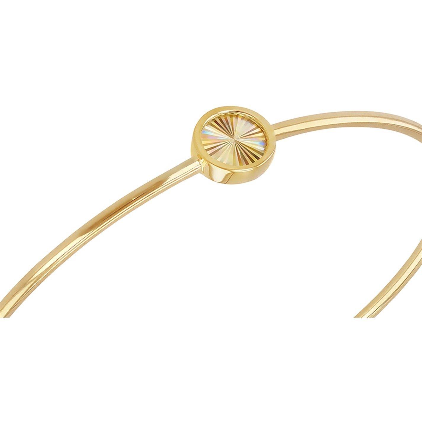 Yellow Gold - Be You - 9ct Gold Rainbow Circel Bangle - 4