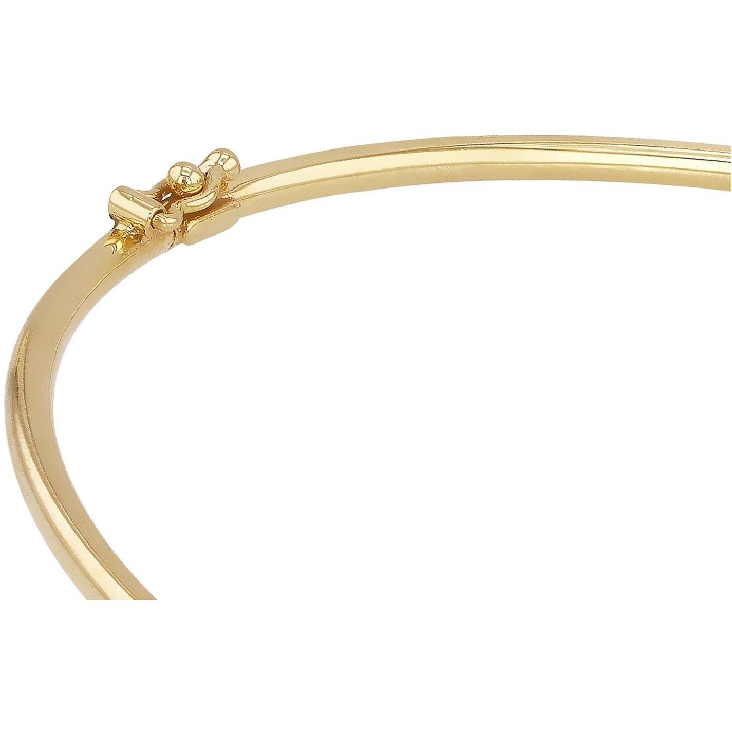 Yellow Gold - Be You - 9ct Gold Rainbow Circel Bangle - 5