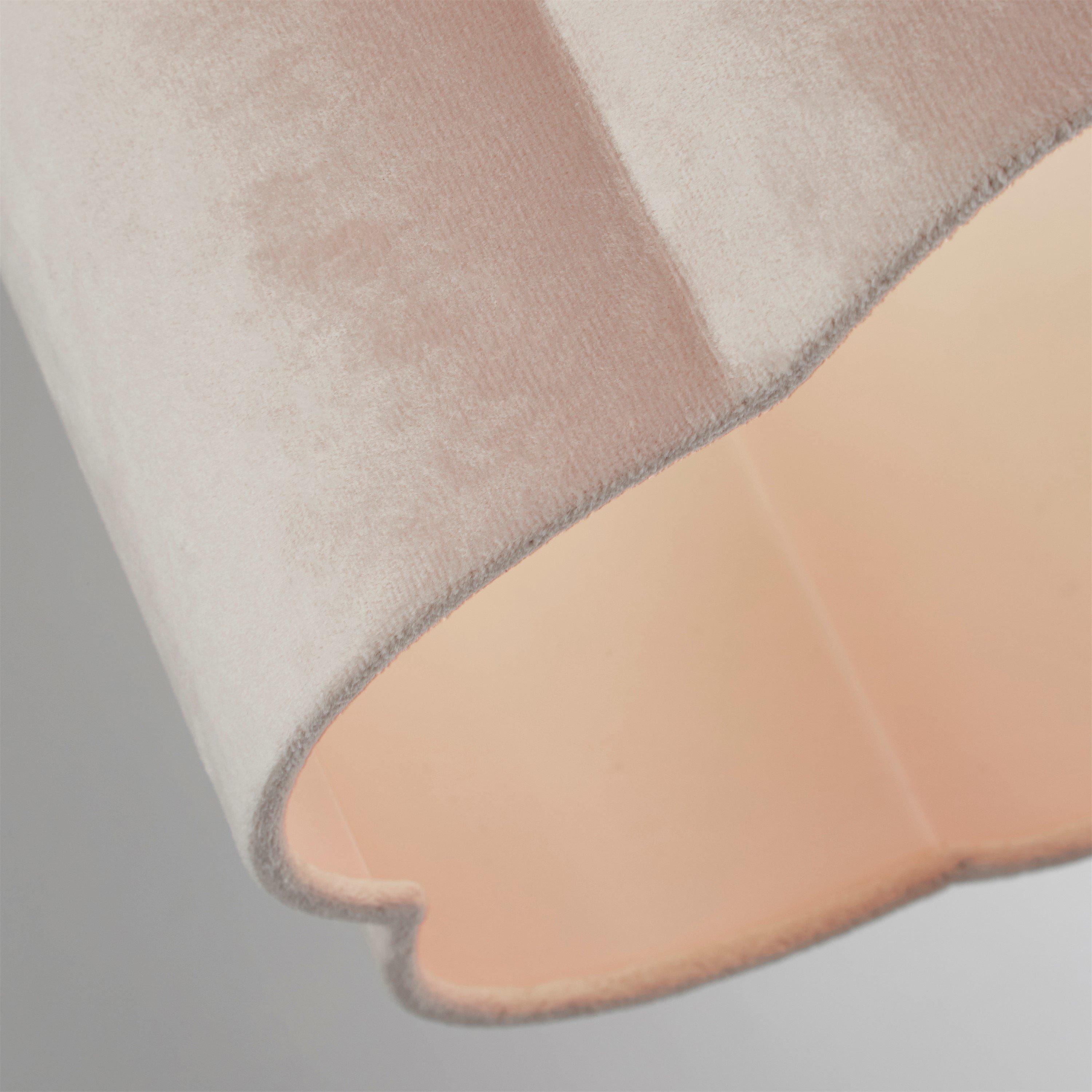 Pink - Lighting Collection - Blush Scallop Shade - 4