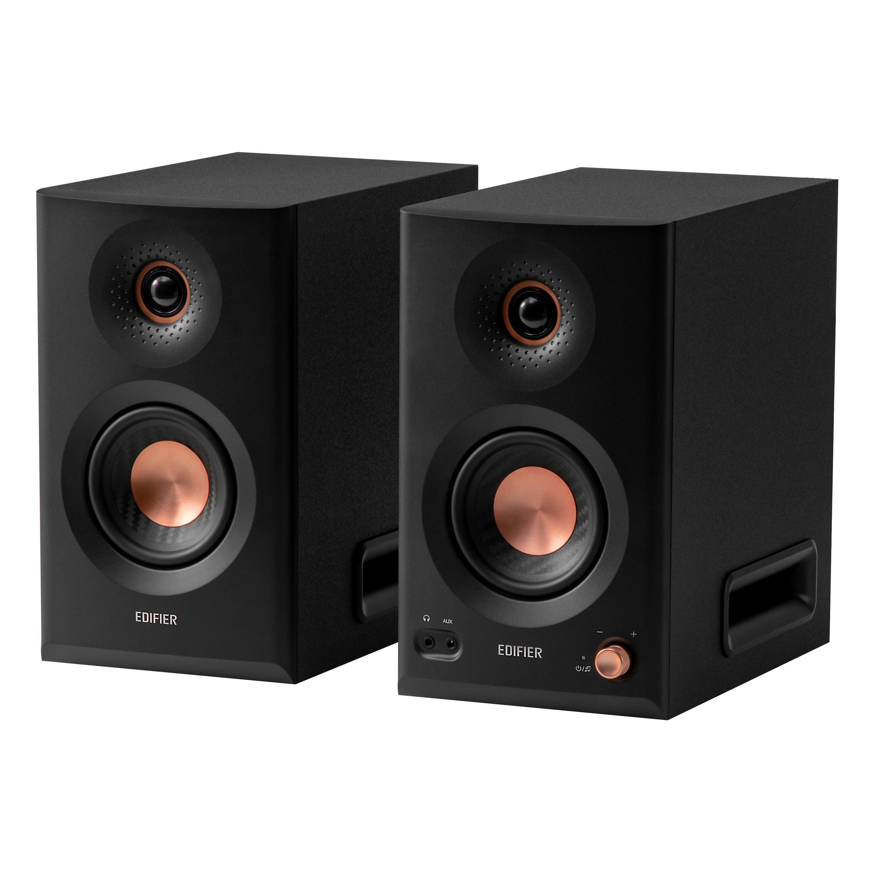 Black - Edifier - Edifier MR5 Tri-amped Studio Monitor Speakers - 1