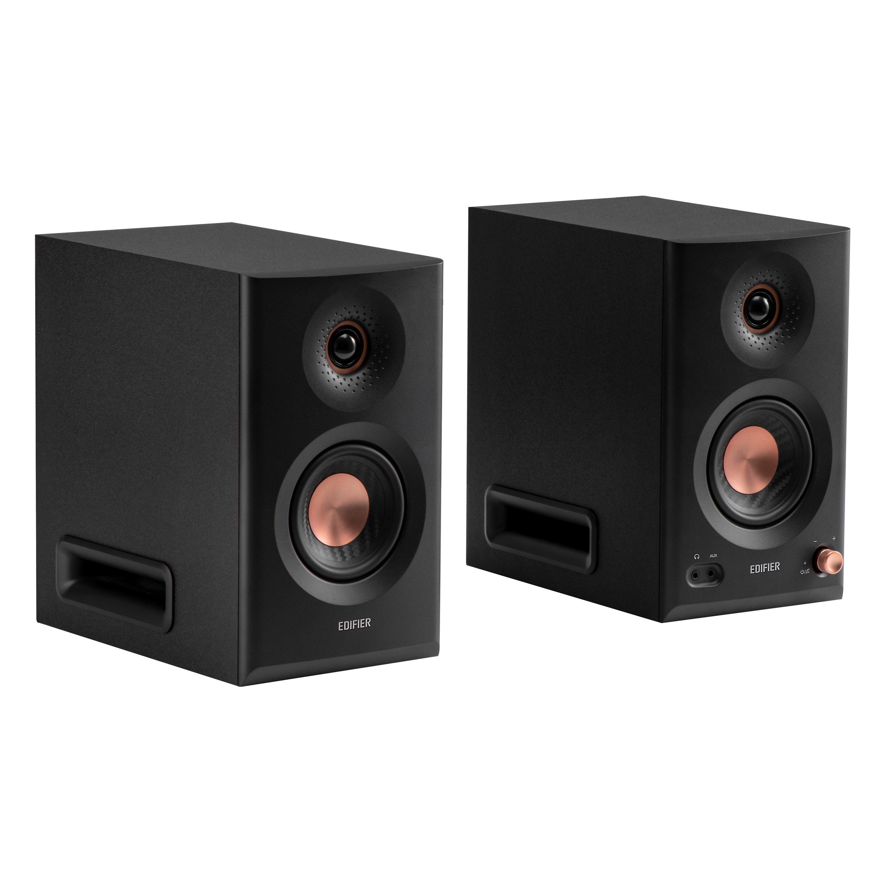 Black - Edifier - Edifier MR5 Tri-amped Studio Monitor Speakers - 2
