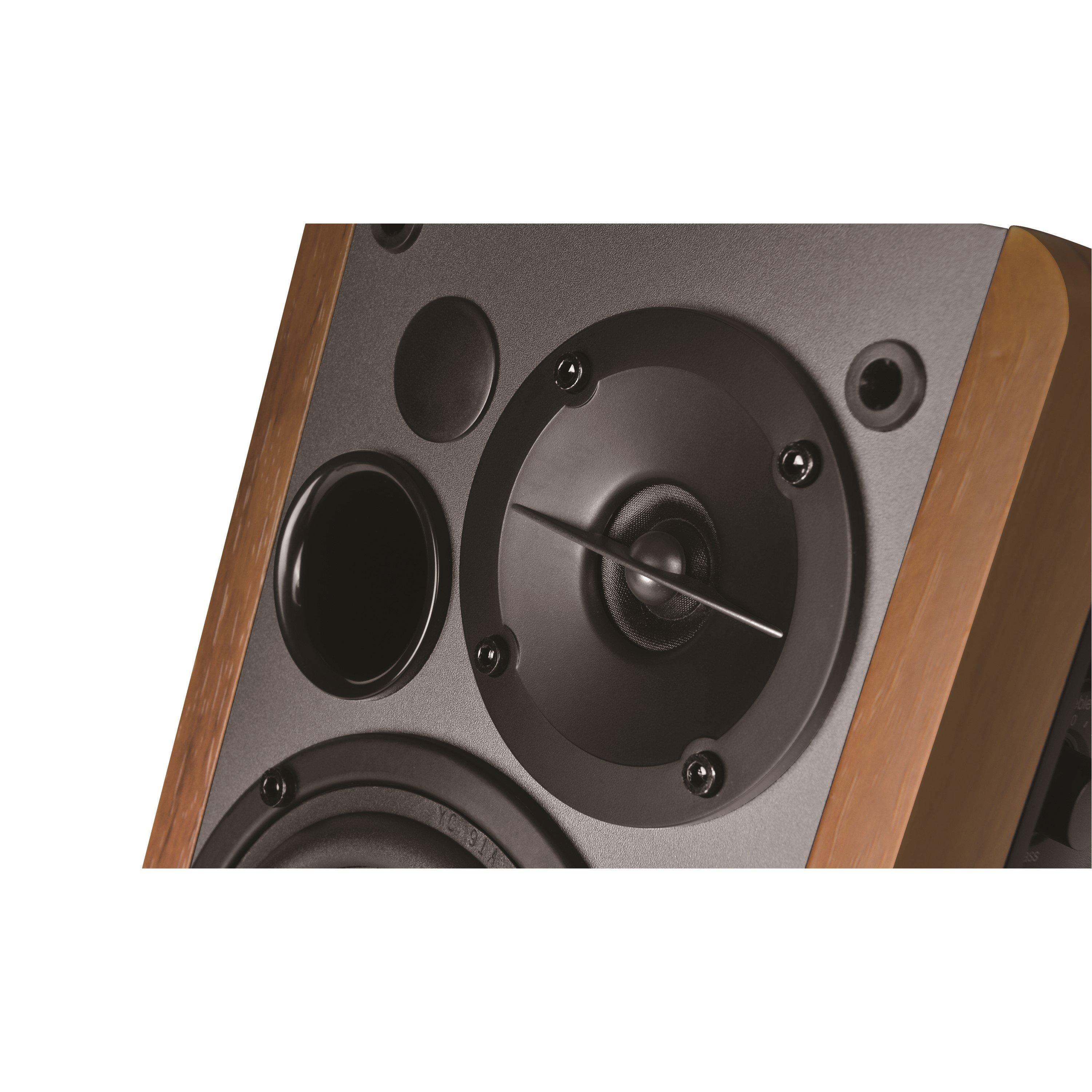 Brown - Edifier - Edifier R1280T Active 2.0 Bookshelf Speaker Set - 2