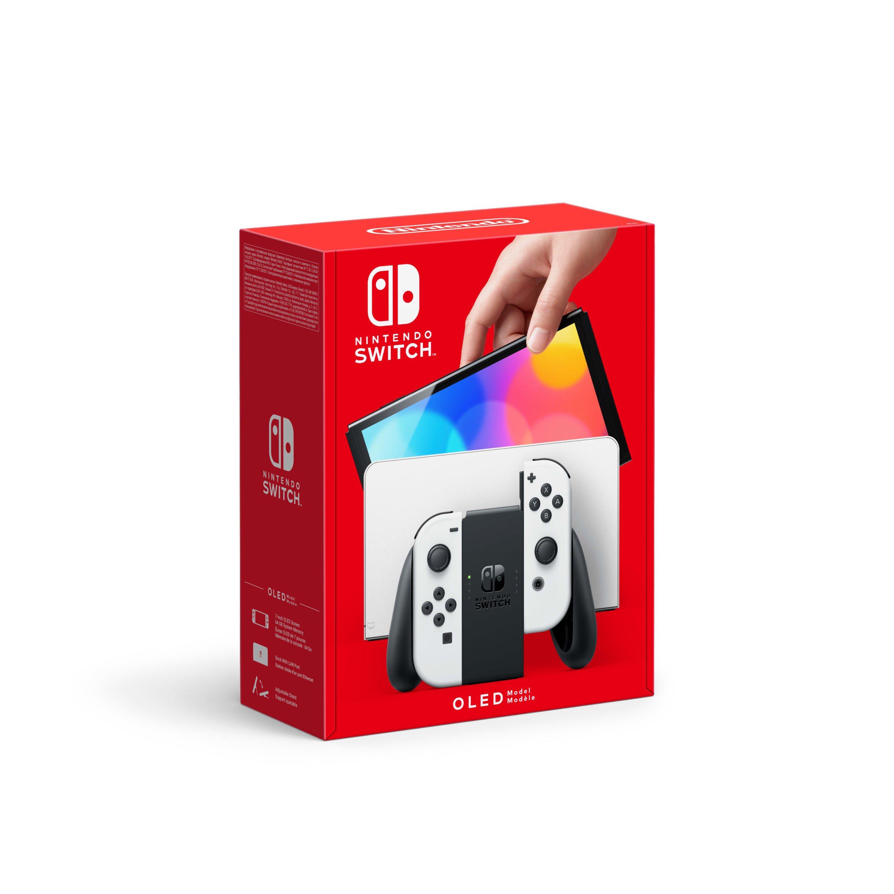 White - Nintendo - Switch - White (OLED Model) - 1