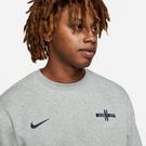 Gris/Obsidienne - Nike - England Men's Fleece Sweatshirt - 3