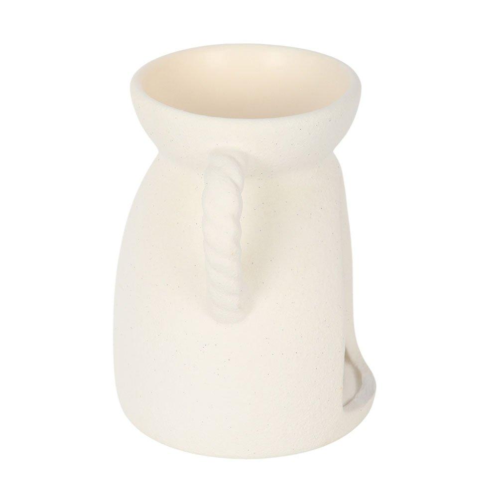 White - Something Different - Rope Handle Oil Burner and Wax Warmer - 3