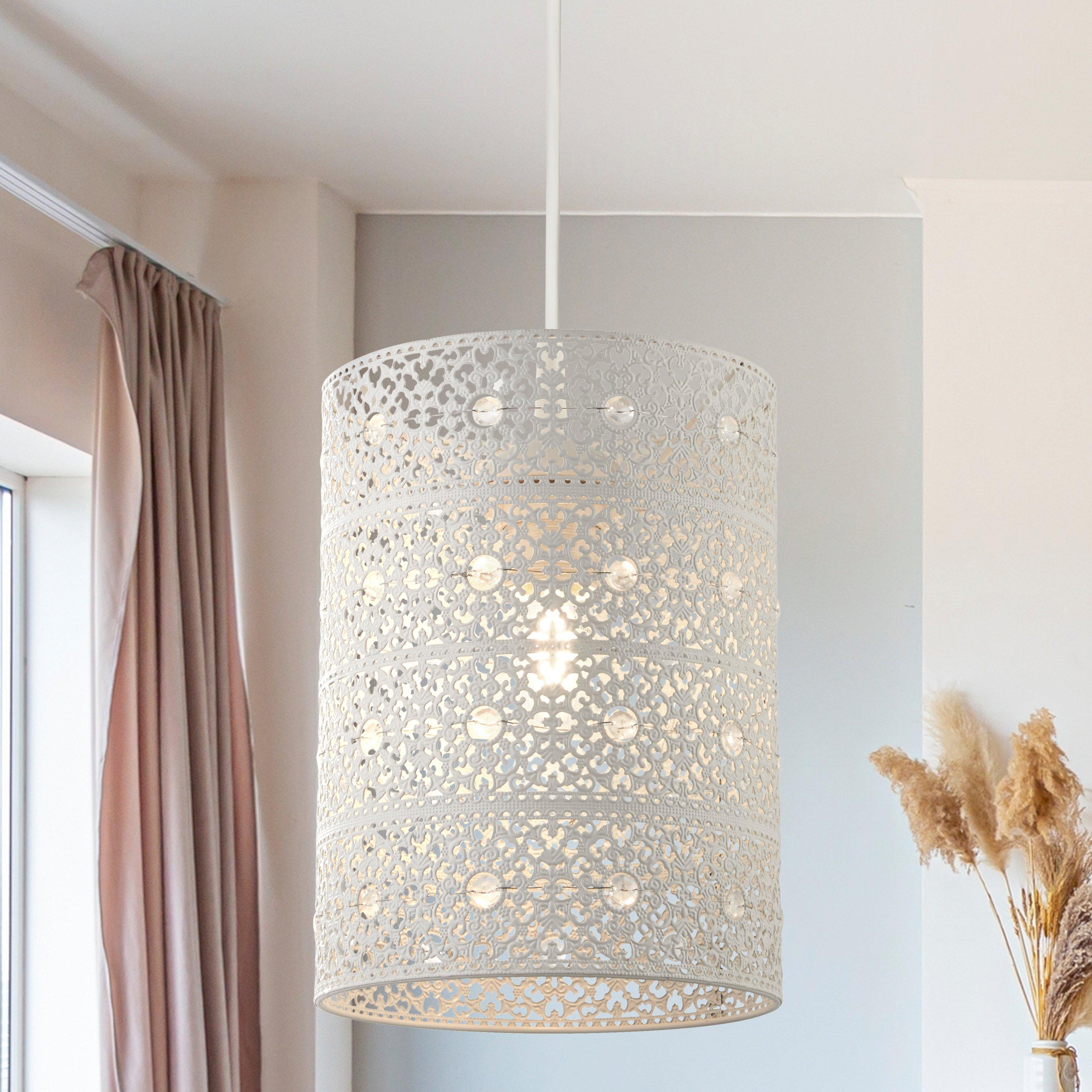 Lighting Collection Cream Painted Easy Fit