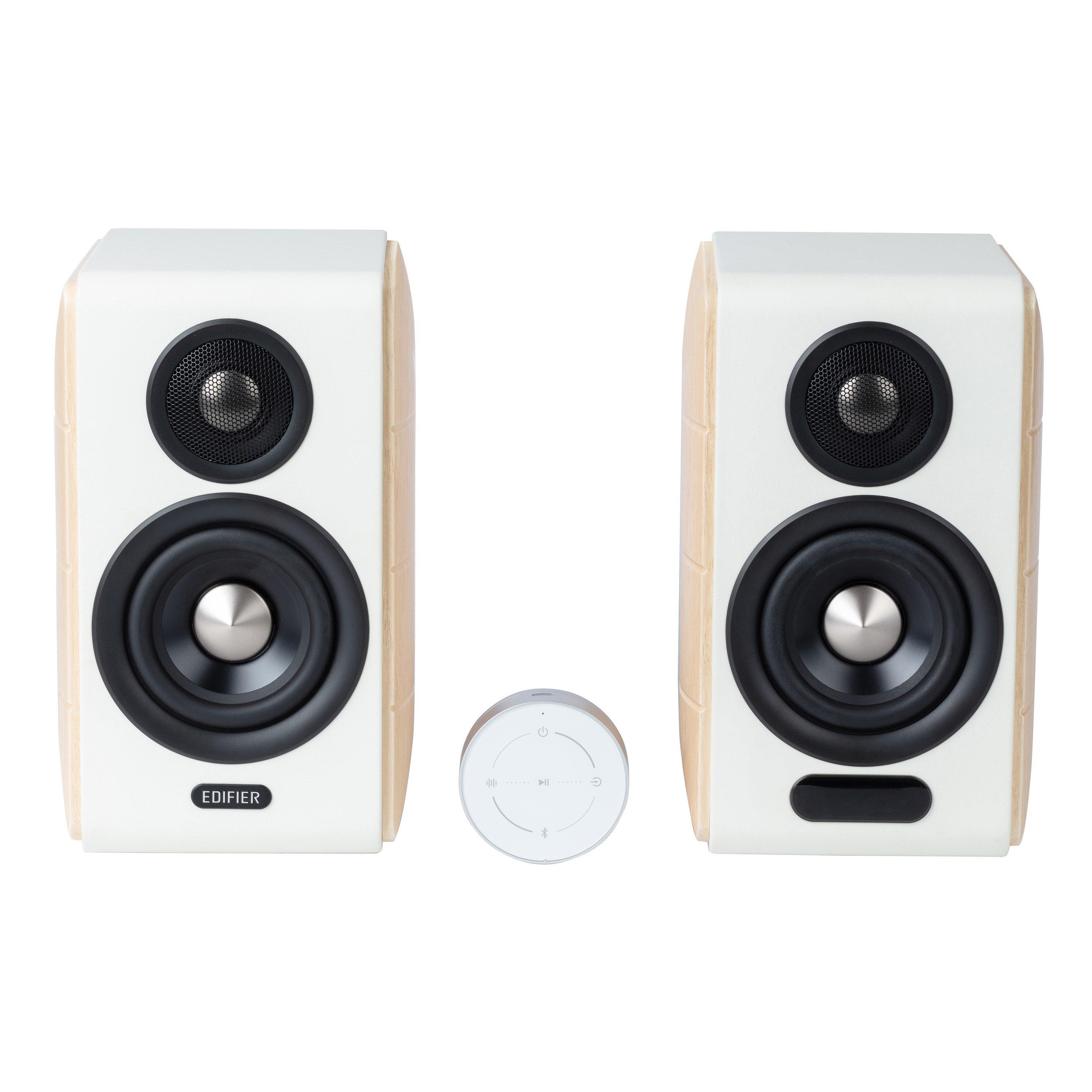 White - Edifier - Edifier S880DBMKII Hi-Res 2.0 Bluetooth Speakers - 3