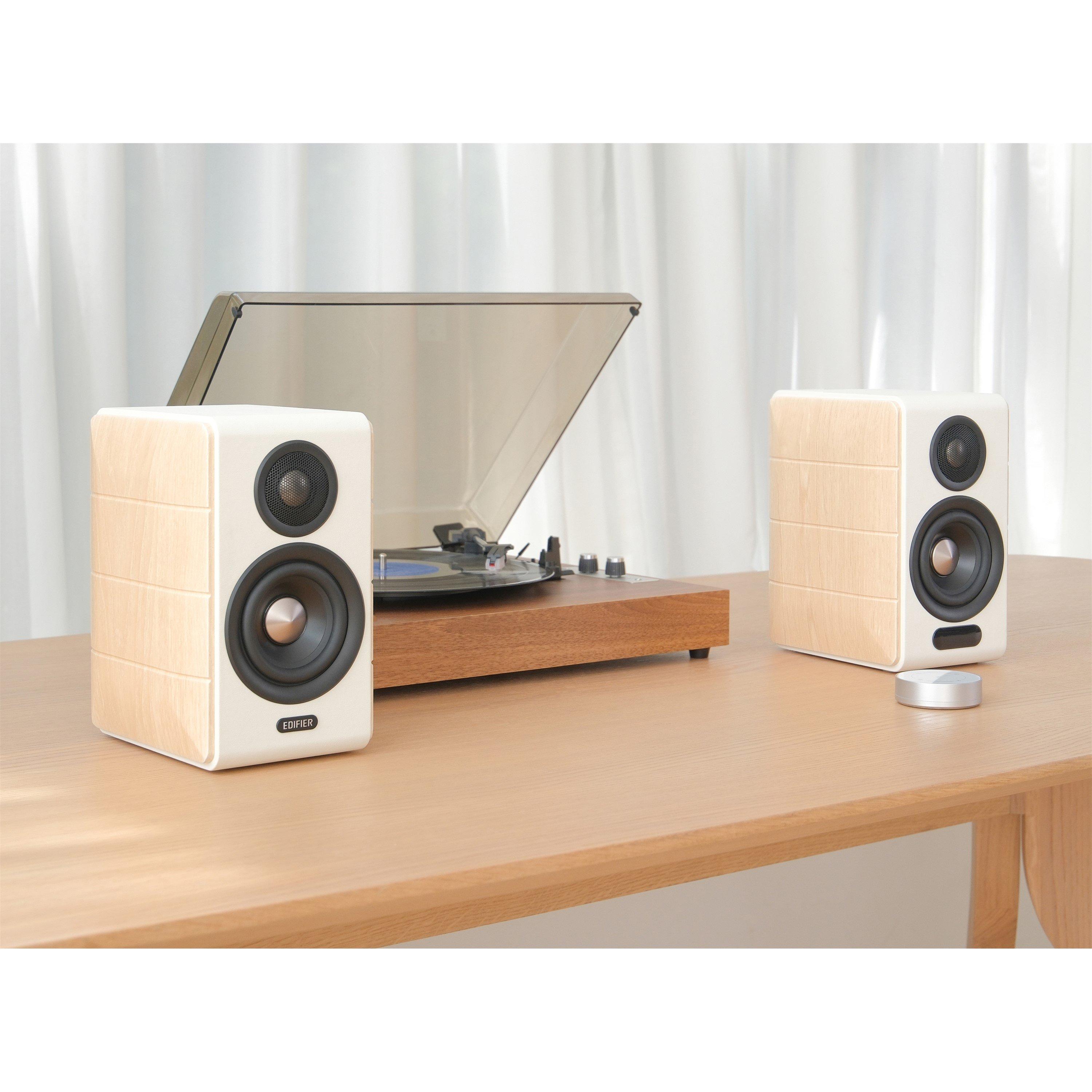 White - Edifier - Edifier S880DBMKII Hi-Res 2.0 Bluetooth Speakers - 5