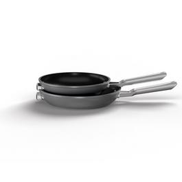 Ninja Foodi ZEROSTICK Stackable 2-Piece Frying Pan Set