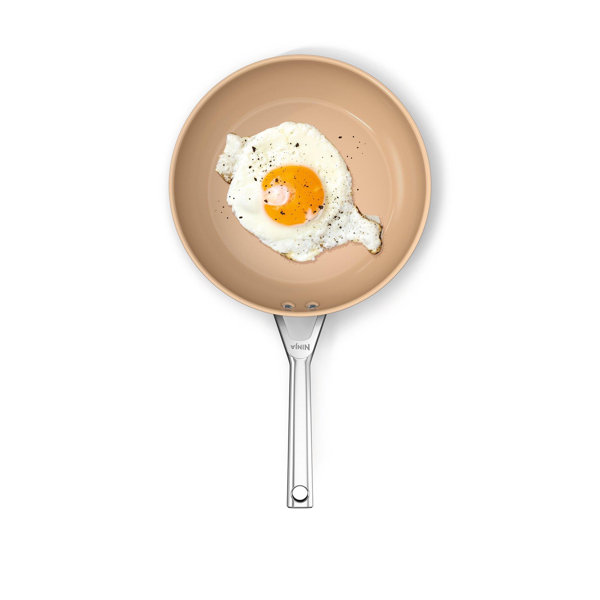 Grey - Ninja - Extended Life Ceramic 28cm Frying Pan CW90028UK - 2