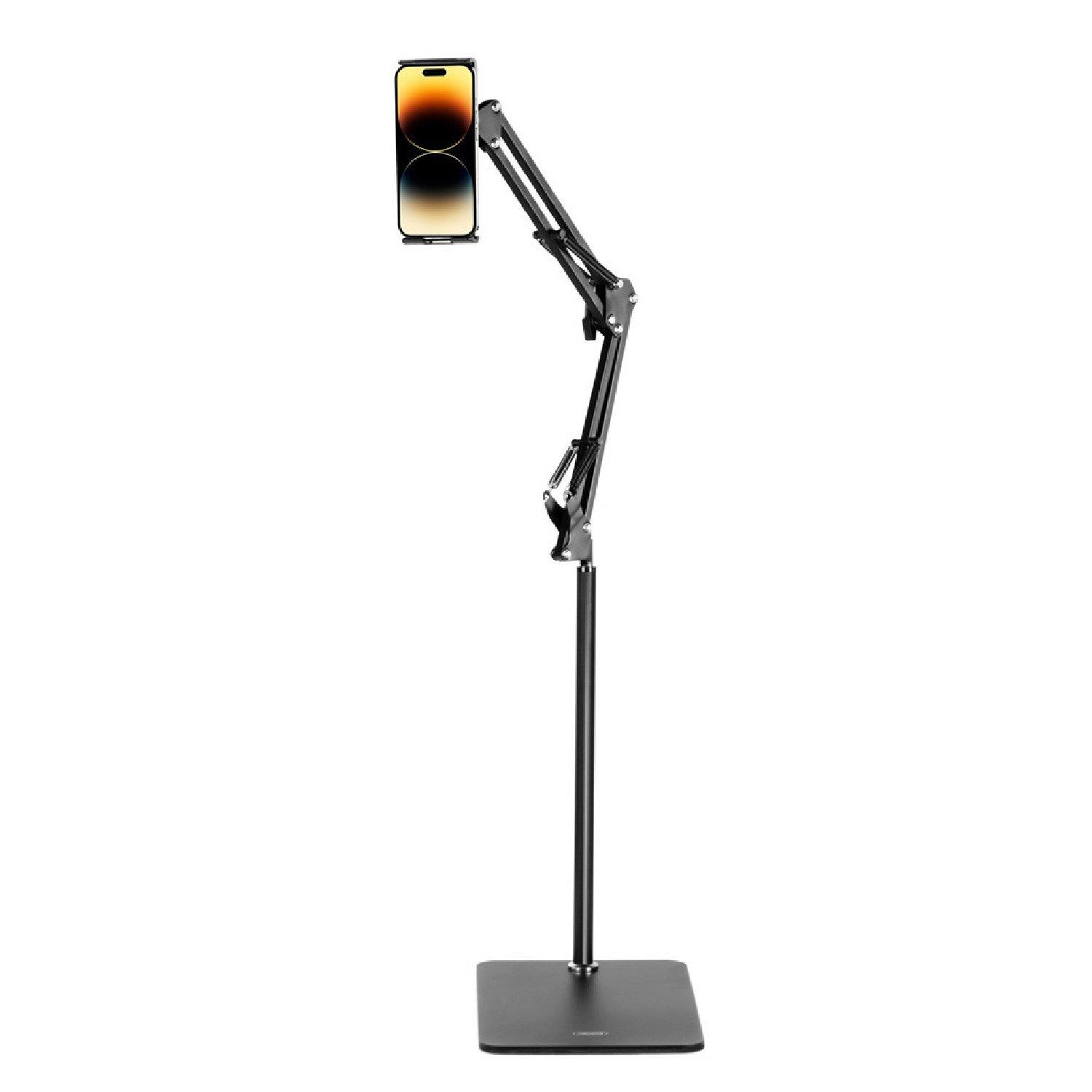 Black - XO - XO - Metal Floor-Standing Device Holder - Black - 3