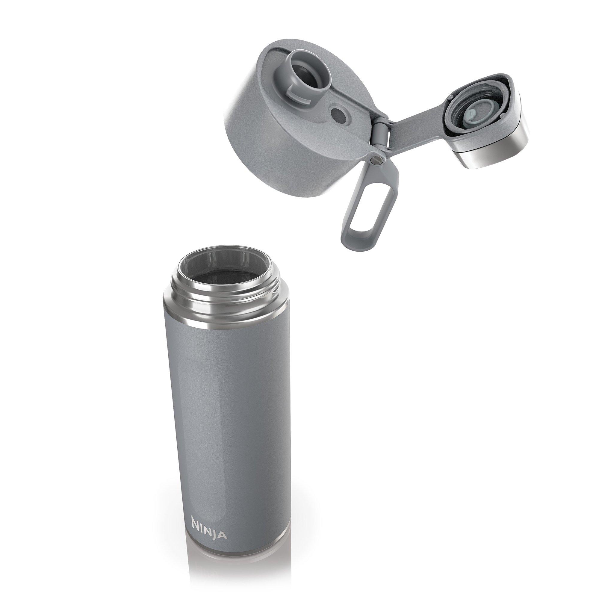 Grey - Ninja - Ninja Thirsti 530 ml Travel Bottle – Grey - 2