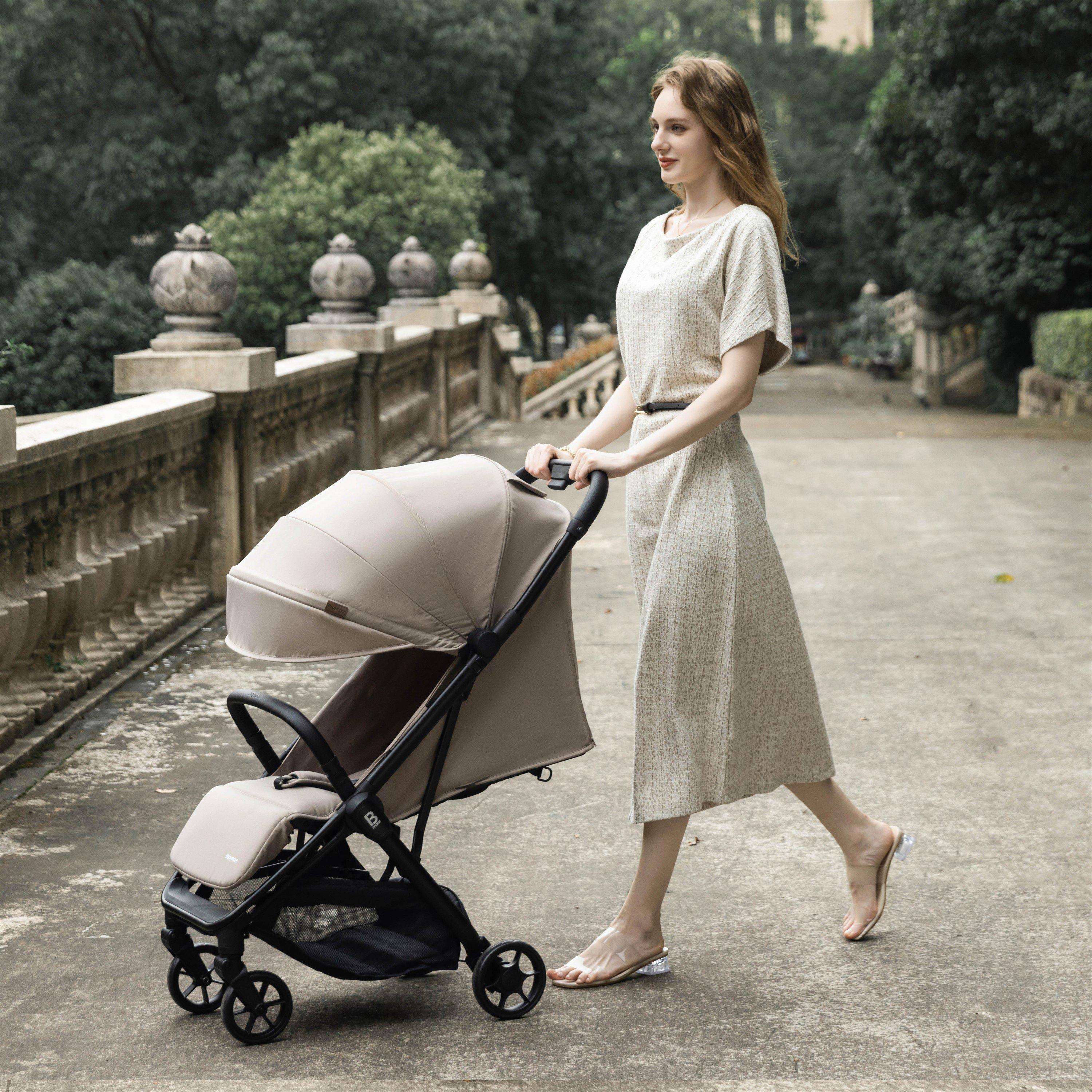 Latte - Babymore - Yara Compact Stroller - Latte - 3